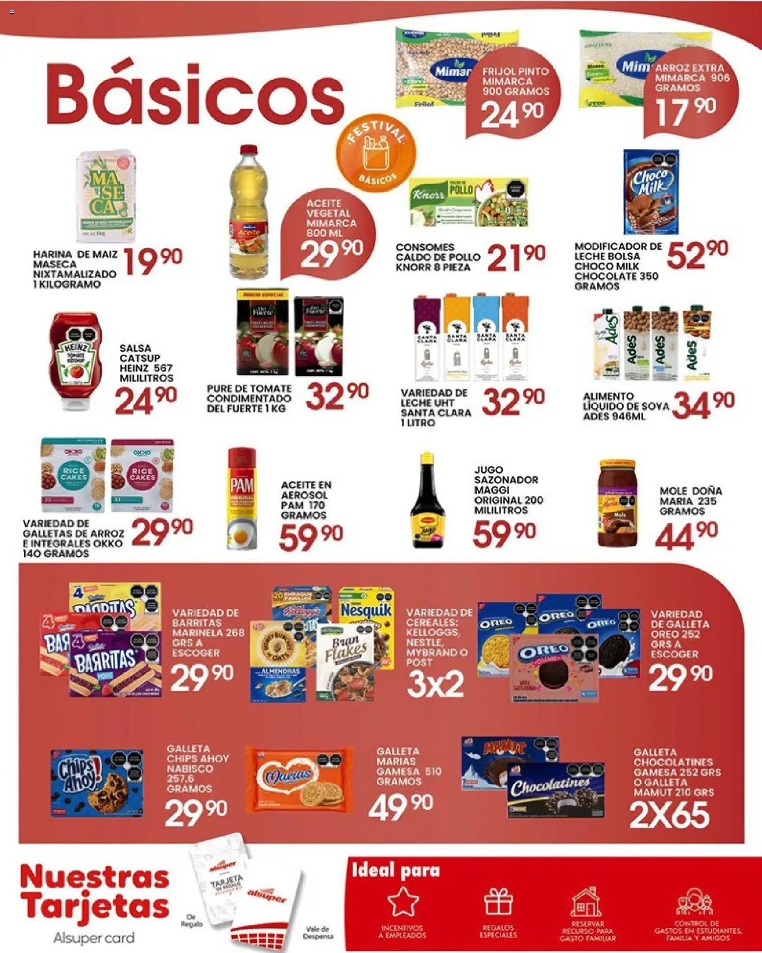 Nuevas ofertas de Alsuper válidas en toda la República Mexicana desde el 01.05.2026. ¡Encuentra las mejores ofertas en Alsuper folleto Durango! | Página: 6 | Productos: Pollo, Tomate, Arroz, Despensa