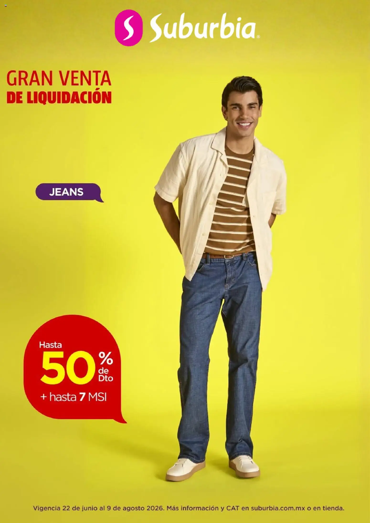 Nuevas ofertas de Suburbia válidas en toda la República Mexicana desde el 22/06/2026. ¡Encuentra las mejores ofertas en Suburbia catálogo! | Página: 5