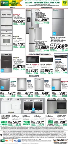 Preview of Menards weekly ads valid from 06/24/2026
