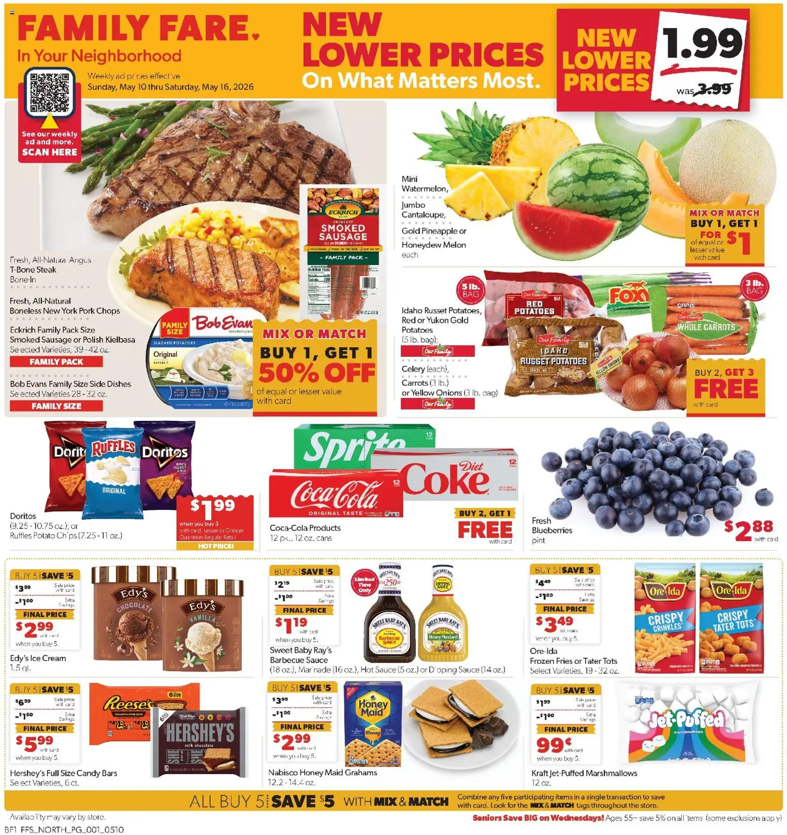Family Fare Weekly Ad - MI - valid from 10.05.2026 | Page: 1