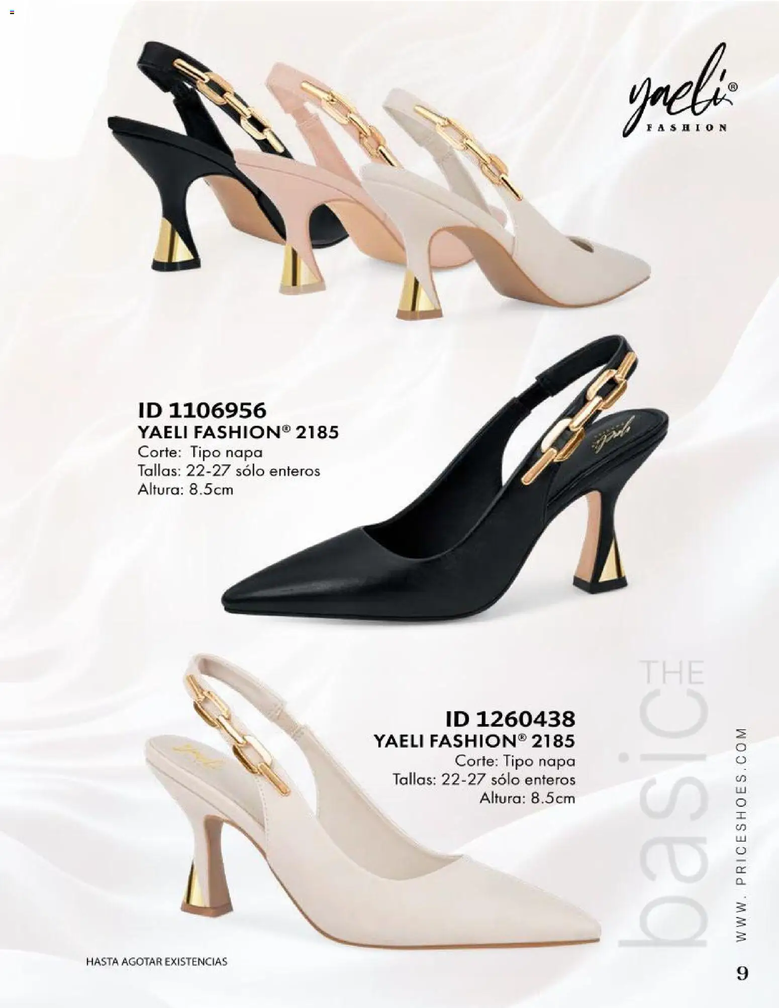 Nuevas ofertas de Price Shoes válidas en toda la República Mexicana desde el 09.05.2026. ¡Encuentra las mejores ofertas en Price Shoes catálogo Especial Vestir! | Página: 9