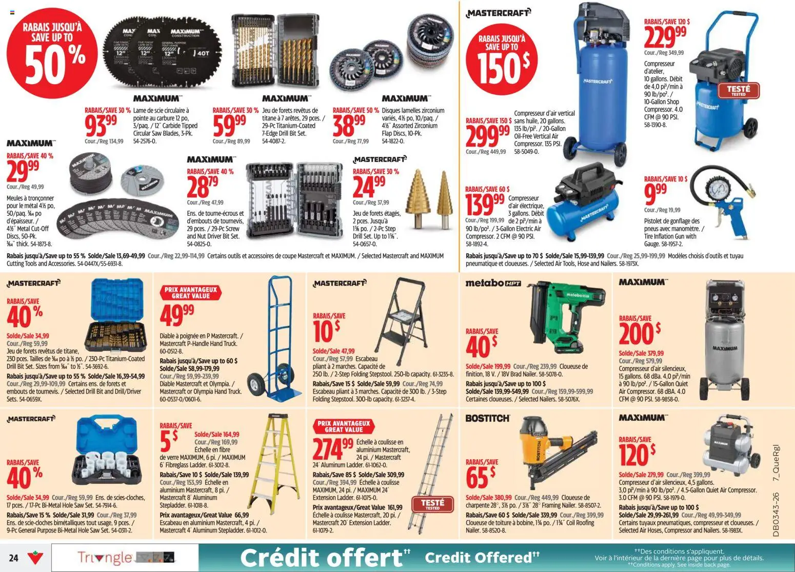 Canadian Tire flyer valid from Oct 22, 2026 | Page: 23