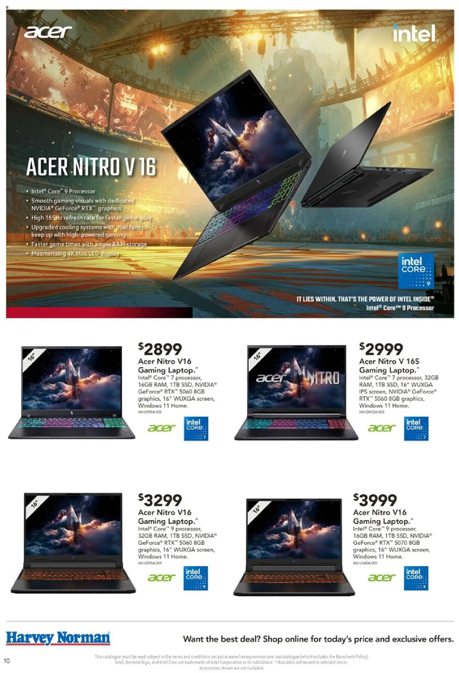 Harvey Norman catalogue - valid from 19.05.2026 | Page: 10 | Products: Accessories, Game, Laptop