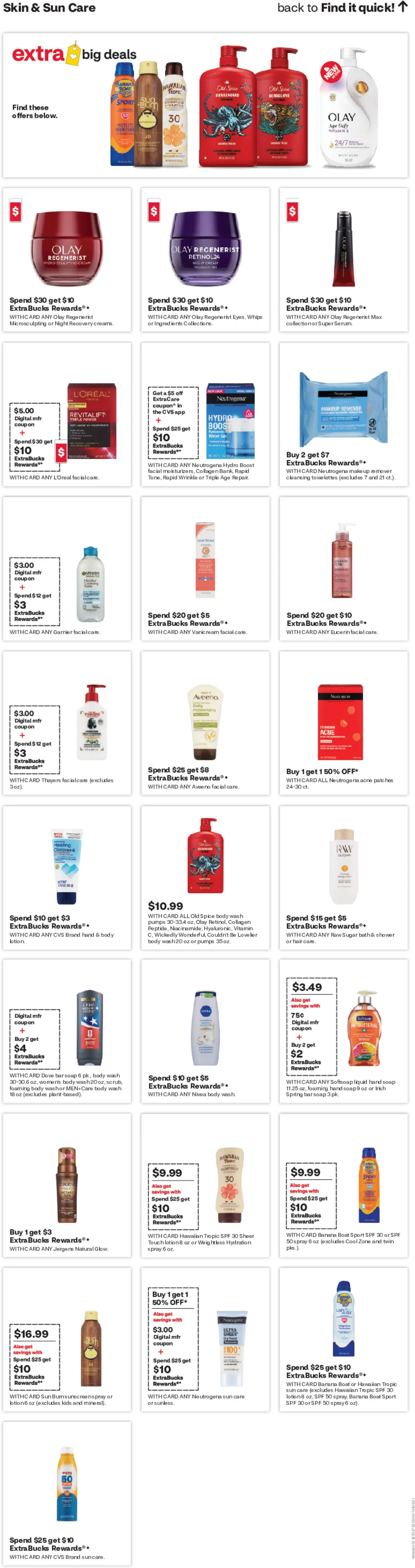 CVS Pharmacy Weekly Ad - DC - valid from 31.05.2026 | Page: 12 | Products: Make up, Makeup Remover, Cream, Body Wash