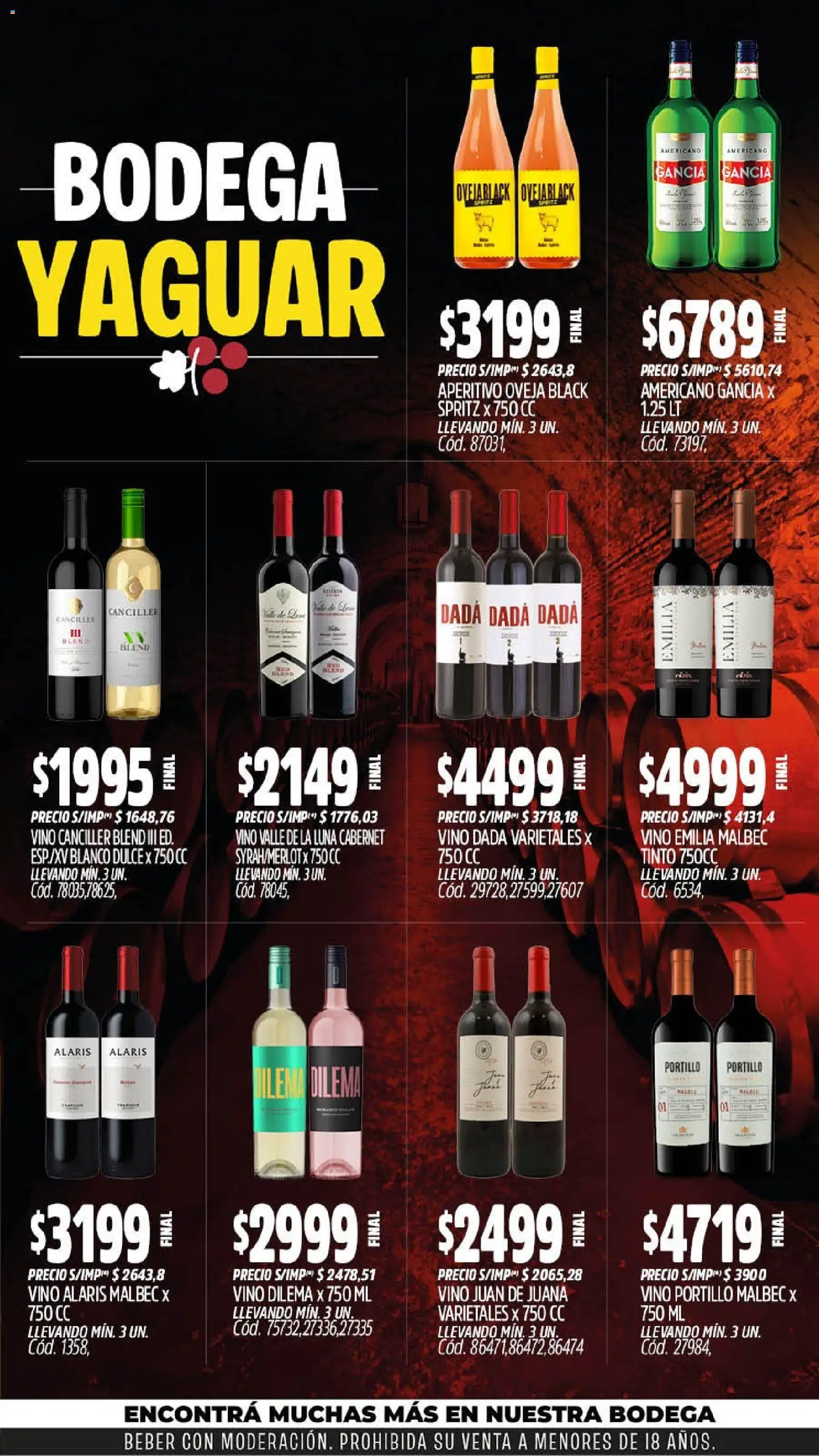 Yaguar - Oferta Semanal Mar del Plata │ válido desde el 07/09/2026 | Página: 6 | Productos: Dulce, Vino