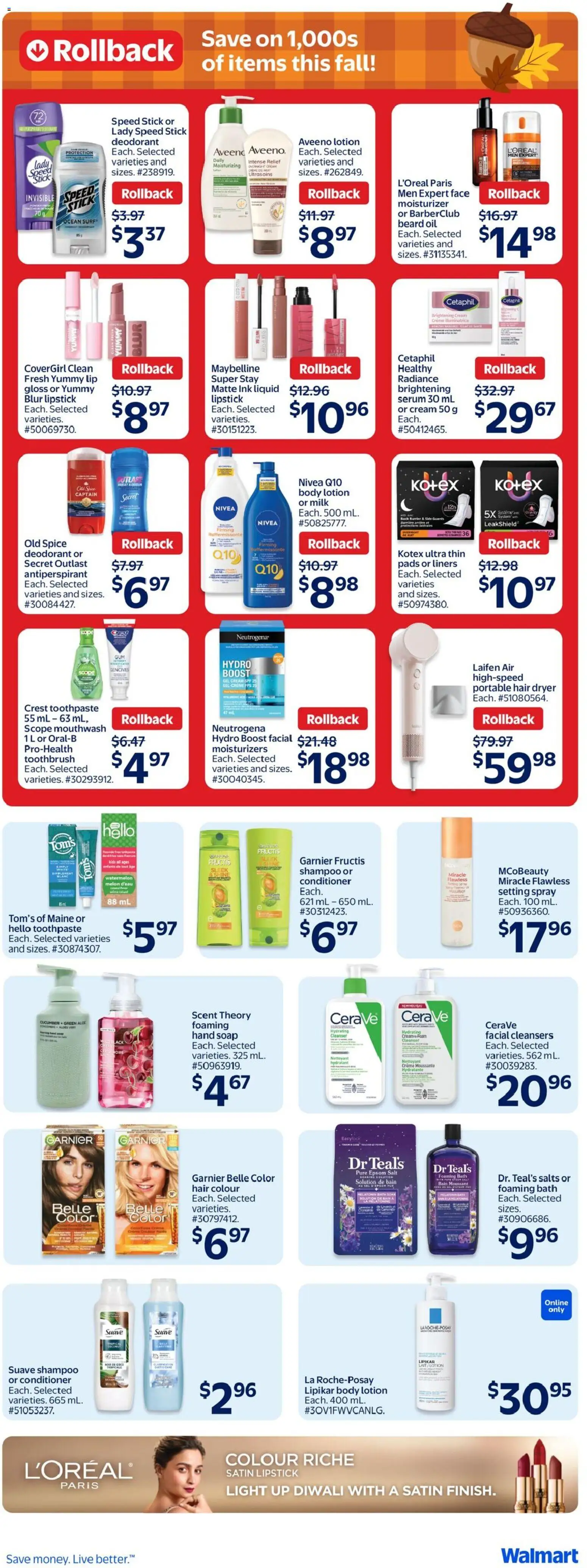 Walmart flyer valid from Oct 22, 2026 | Page: 10