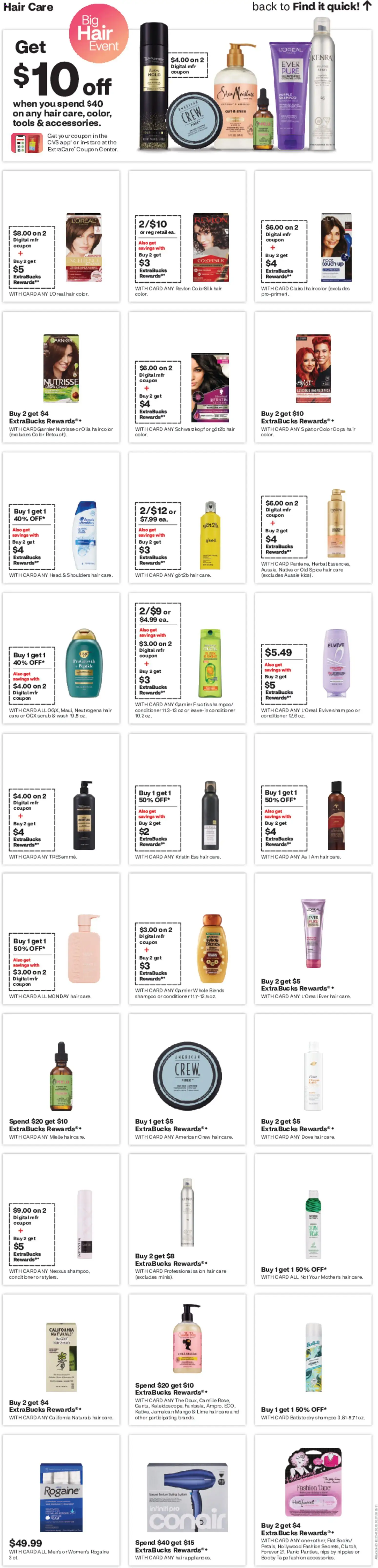 CVS Pharmacy Weekly Ad - valid from 10/04/2026 | Page: 14 | Products: Couch, Conditioner, Mango, Lime