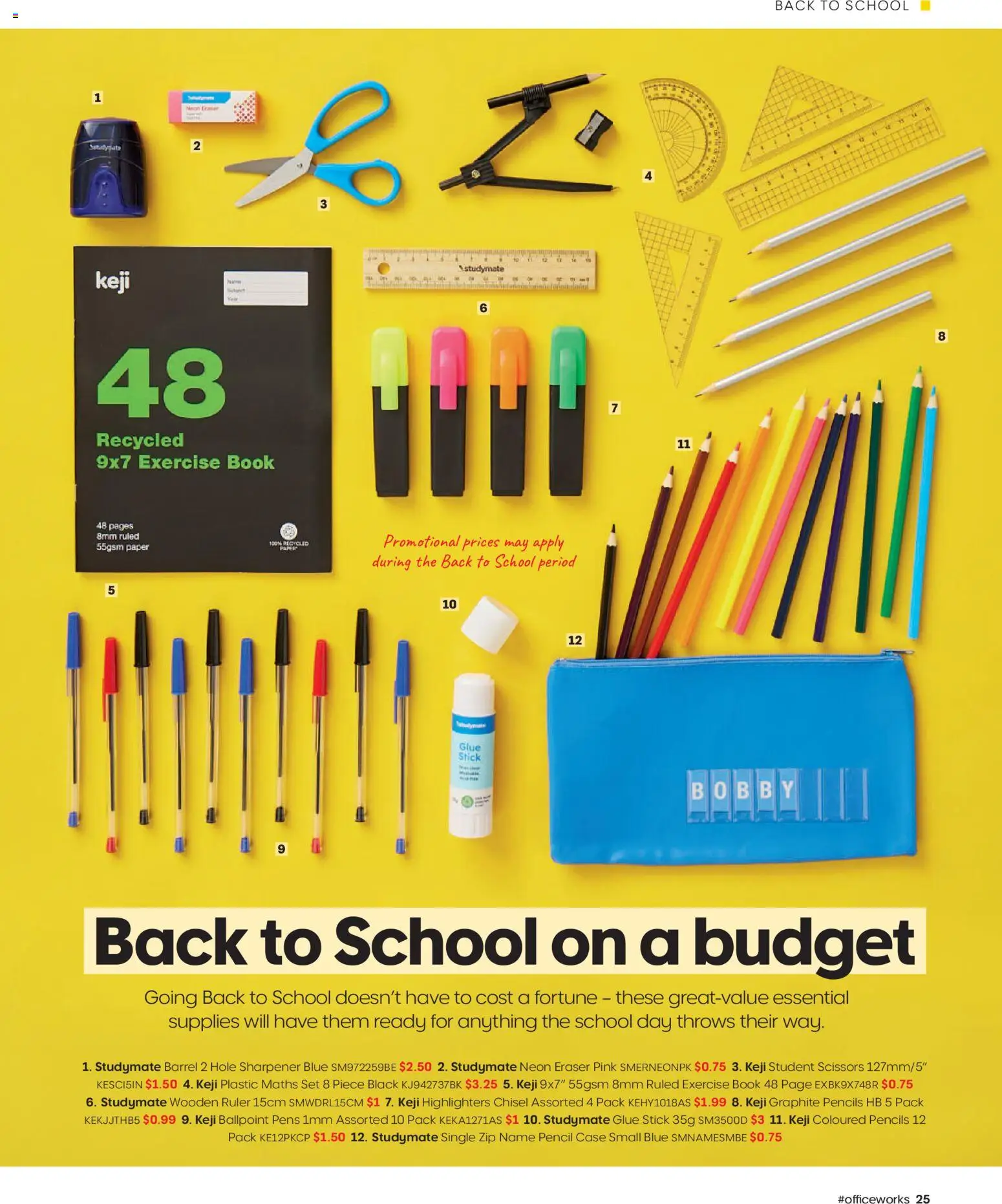 Officeworks weekly catalogue from 01/01/2026
