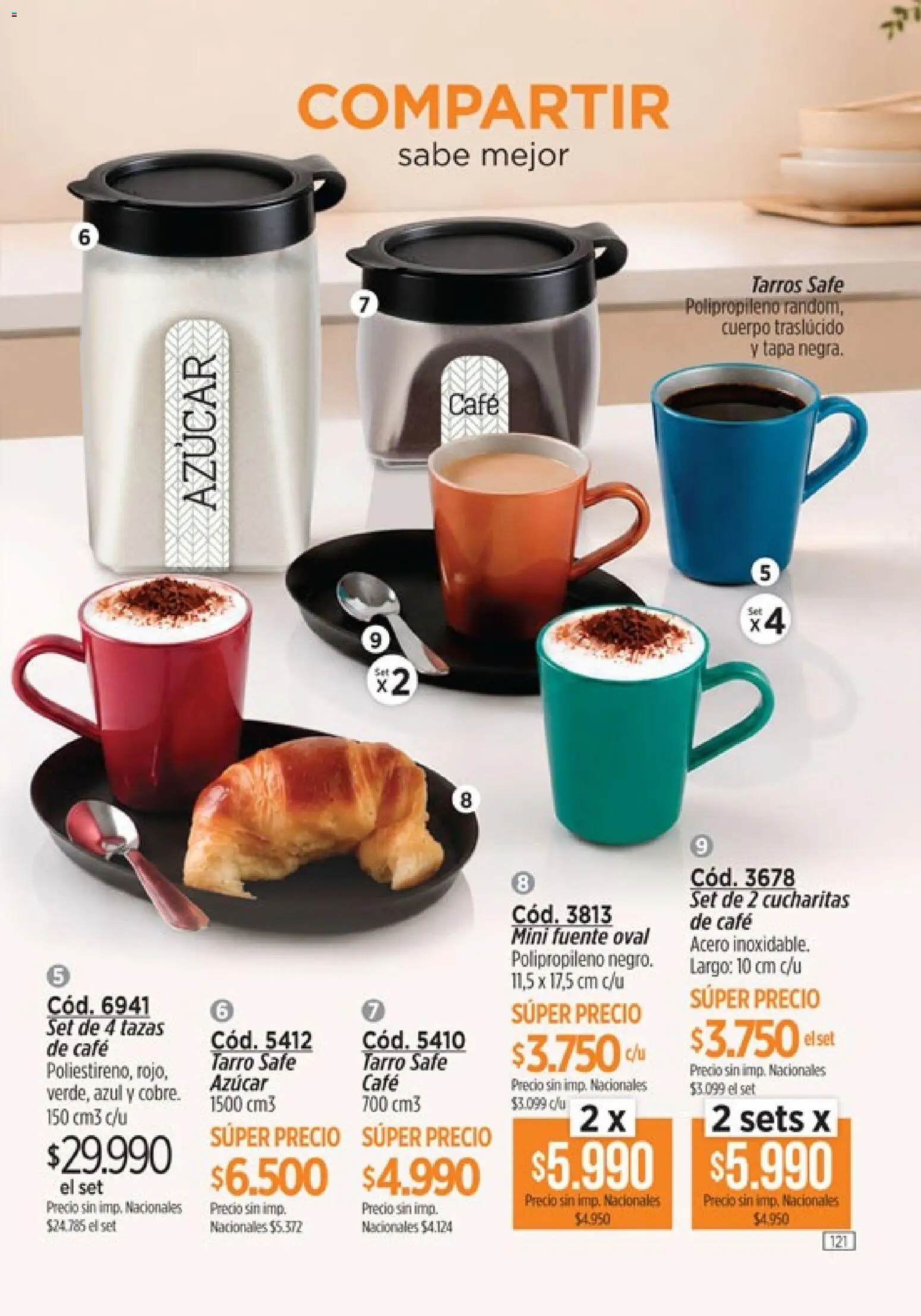 Amodil - Campaña 11 │ válido desde el 01.07.2026 | Página: 121 | Productos: Azucar, Fuente, Café