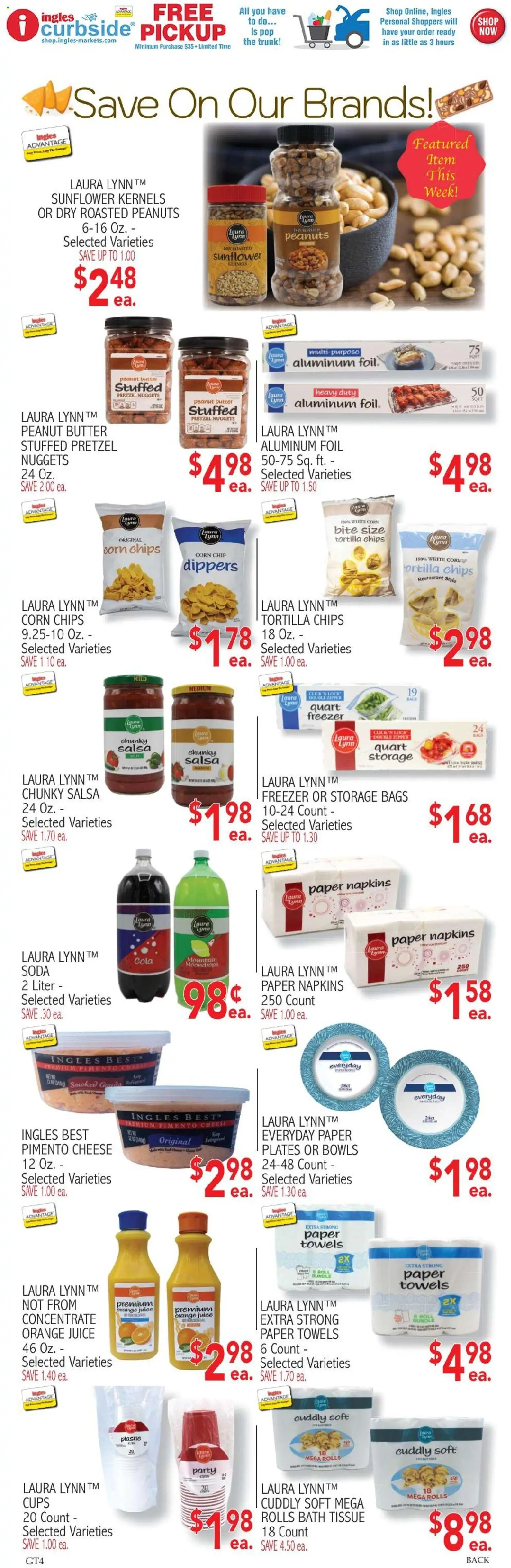 Ingles Weekly Ad - valid from 09/16/2026 | Page: 8 | Products: Foil, Butter, Aluminum foil, Freezer