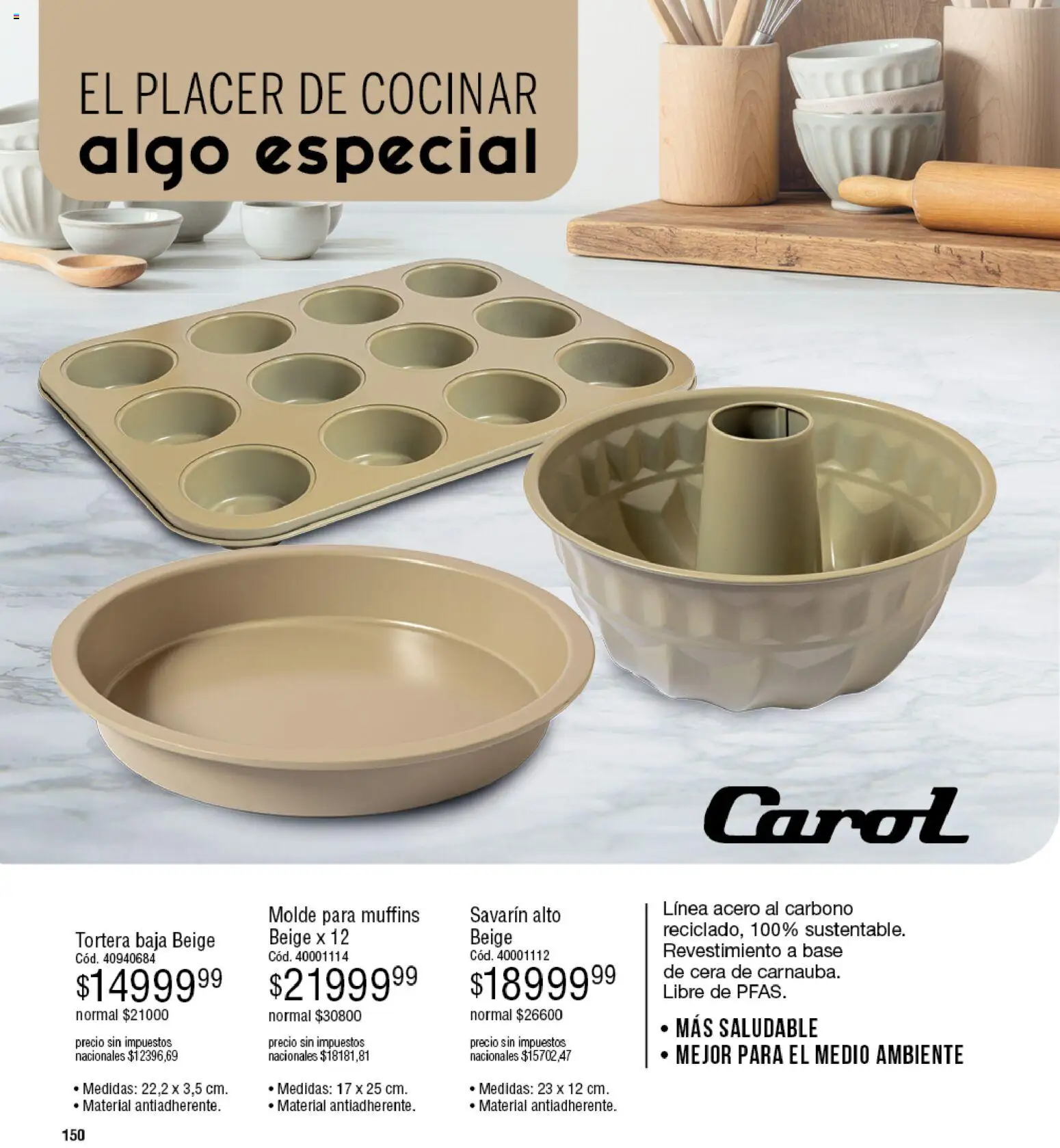 Millanel - Catálogo │ válido desde el 30/03/2026 | Página: 150 | Productos: Molde, Muffins, Cera