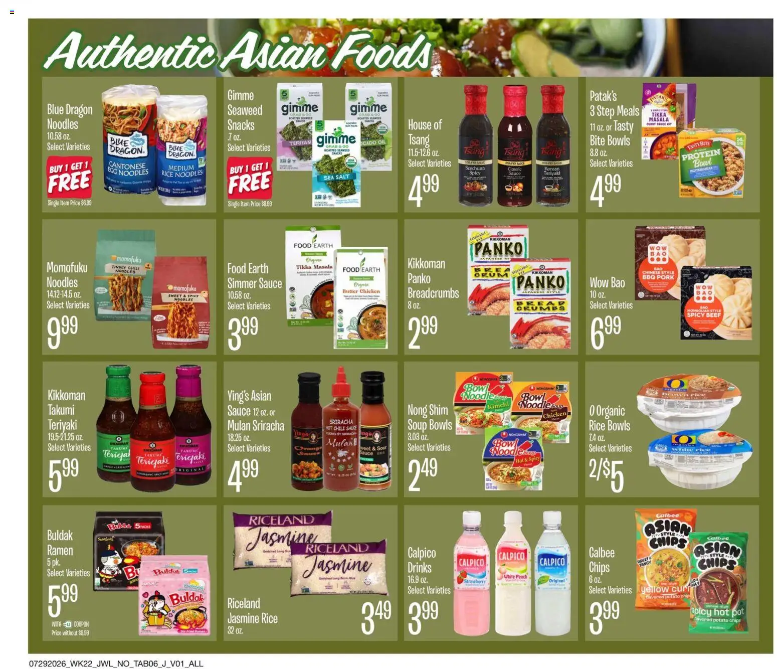 Jewel Osco Specialty & Local - valid from 07/29/2026 | Page: 6 | Products: Oil, Chips, Sauce, Peach