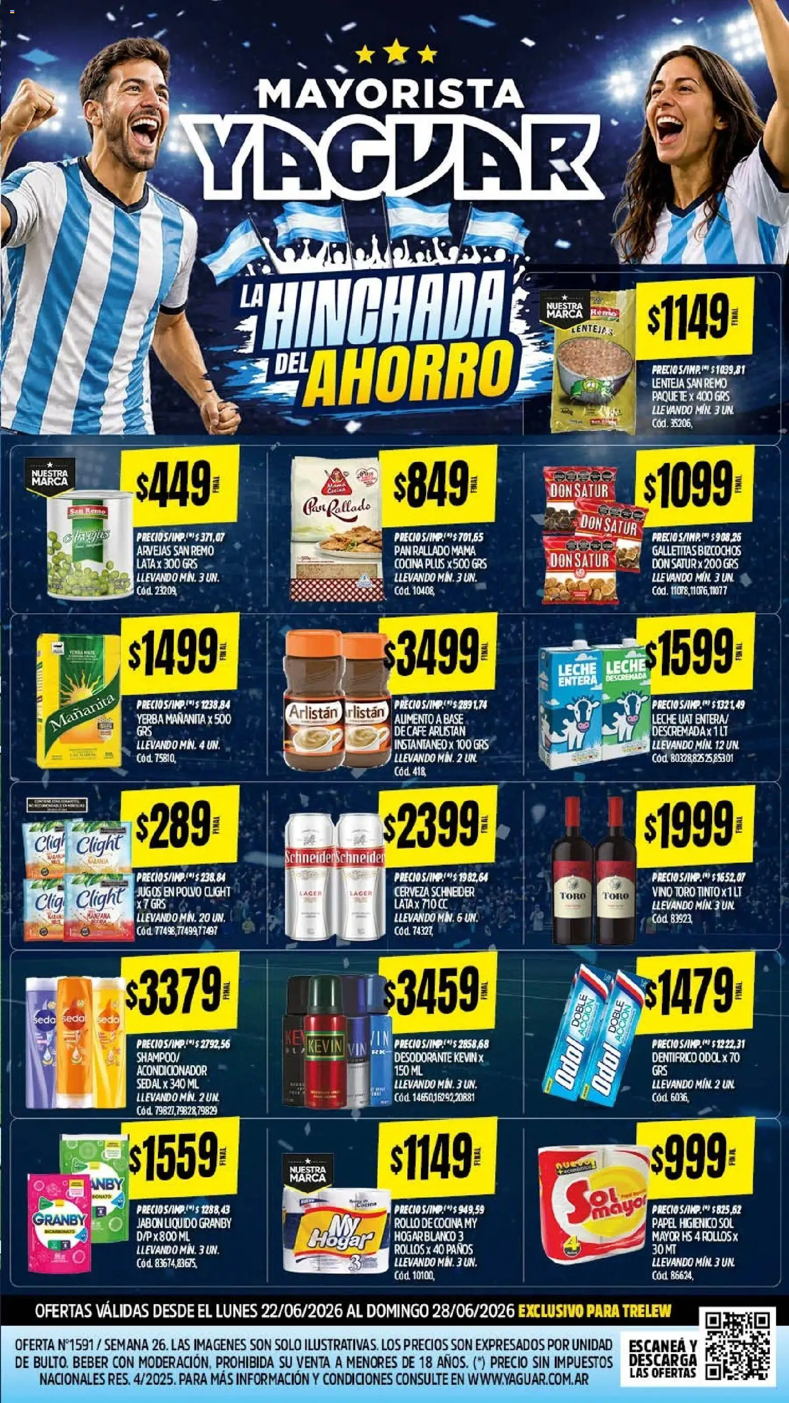 Yaguar - Oferta Semanal Trelew │ válido desde el 22/06/2026 | Página: 2