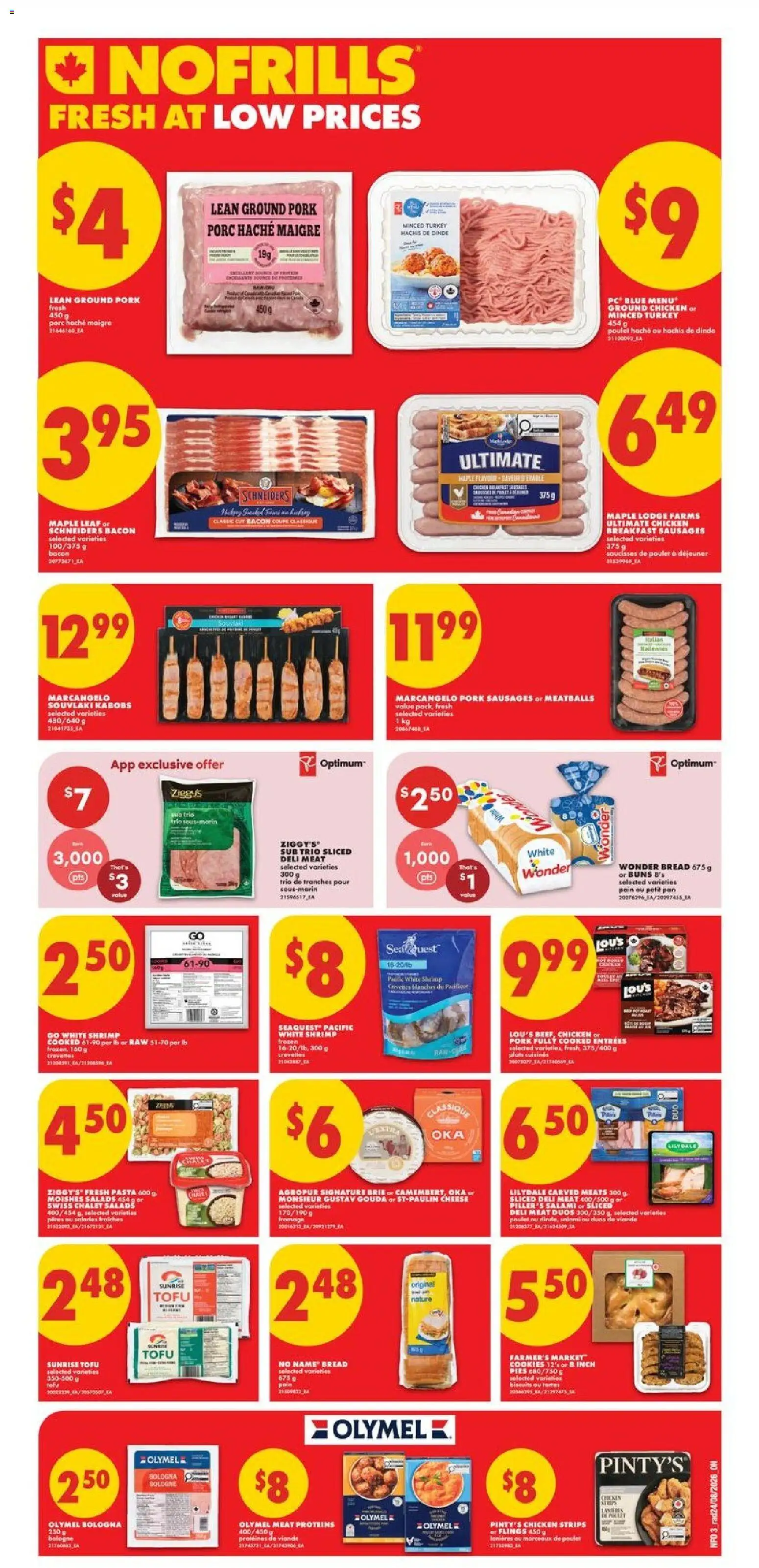No Frills flyer valid from Aug 27, 2026 | Page: 4