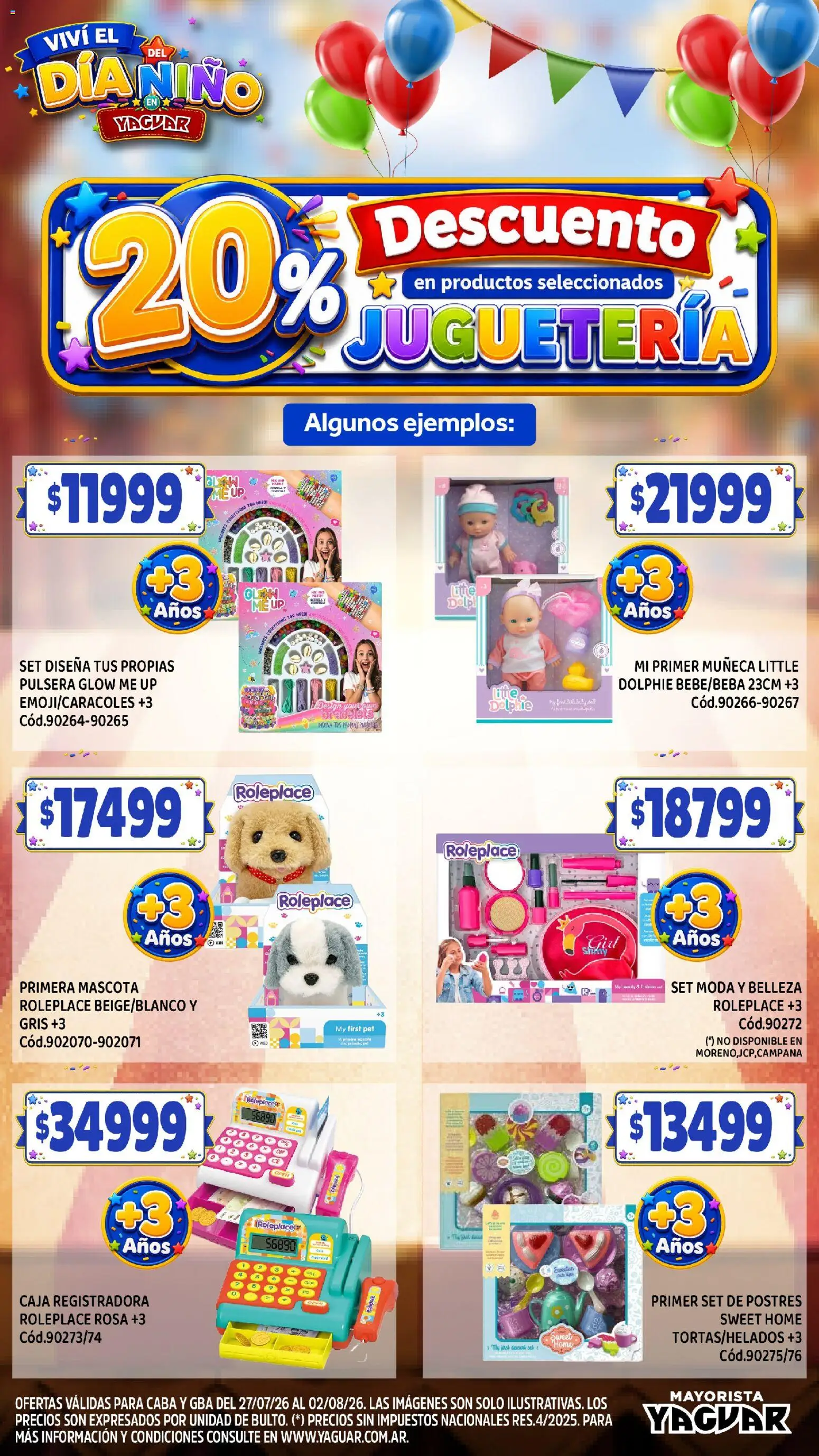 Yaguar - Oferta semanal Buenos Aires │ válido desde el 27/07/2026 | Página: 22 | Productos: Pulsera, Caja
