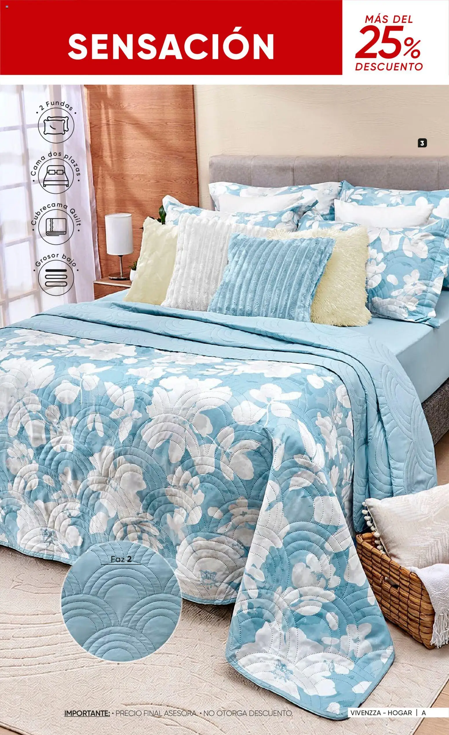 Catálogo Azzorti válido desde 31/08/2026 | Página: 5 | Productos: Cama, Bajo