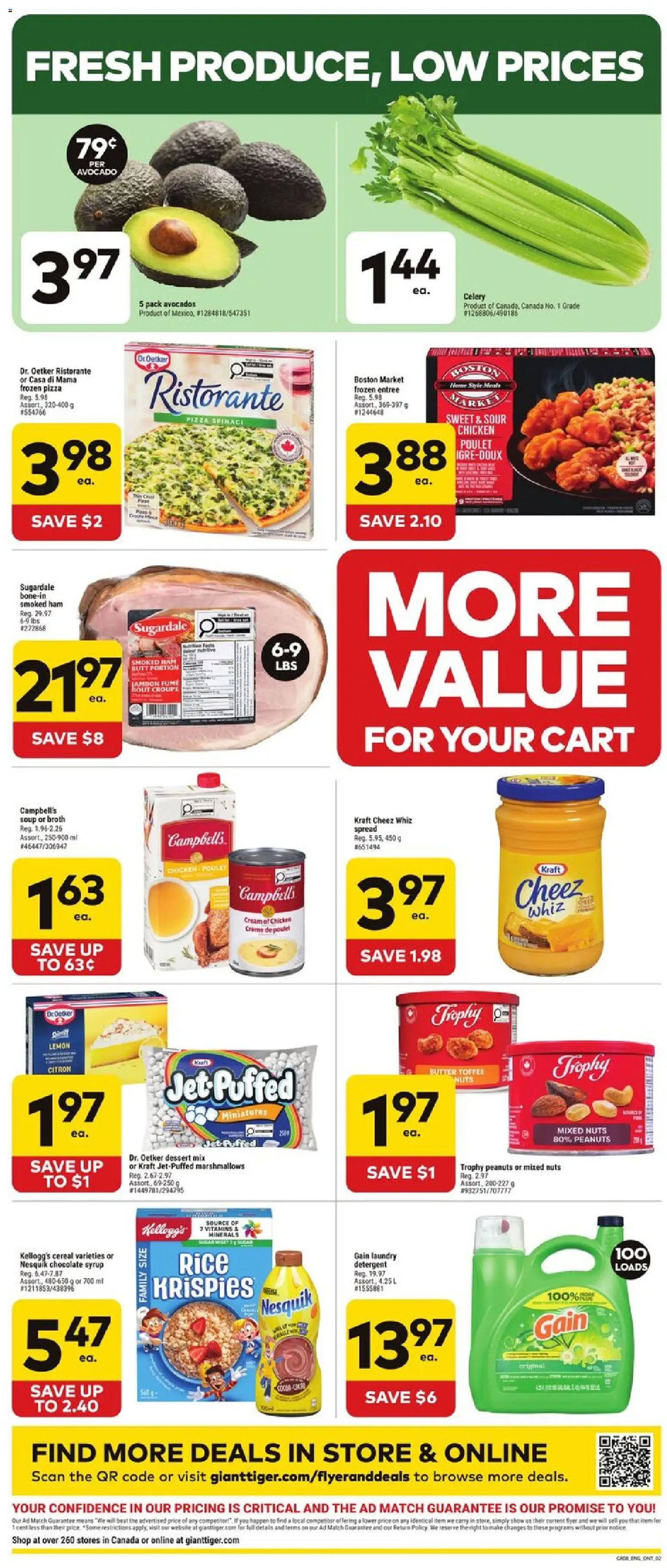 Giant Tiger flyer valid from Sep 23, 2026 | Page: 2 | Products: Rice, Detergent, Chocolate, Chicken