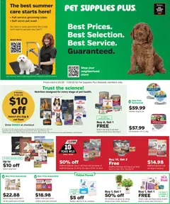 Preview of Pet Supplies Plus weekly ads valid from 06/25/2026
