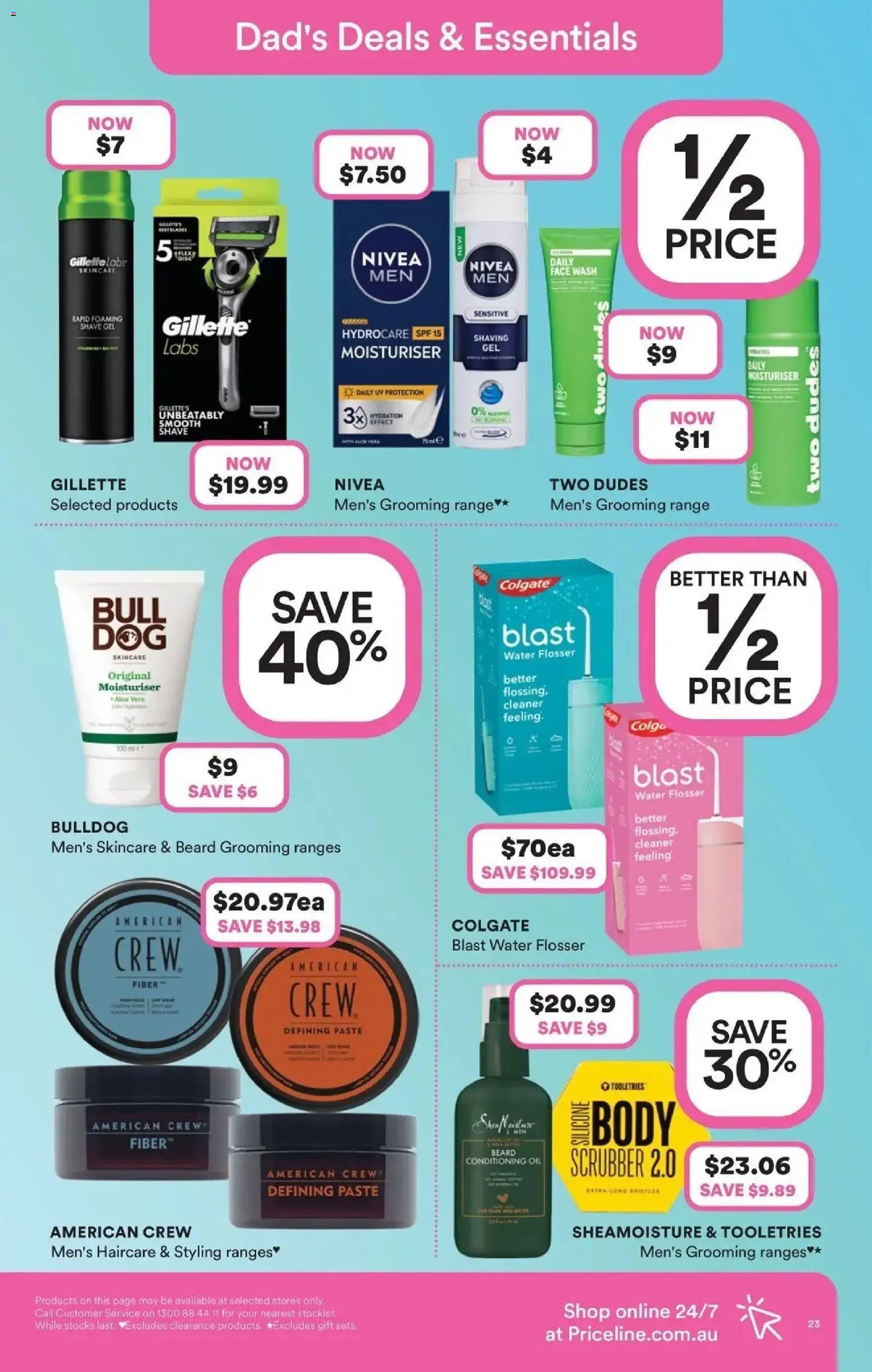 Priceline Pharmacy catalogue Armadale - 27/08/2026 > weekly / monthly specials | Page: 23 | Products: Moisturiser, Scrubber, Aloe vera, Face wash