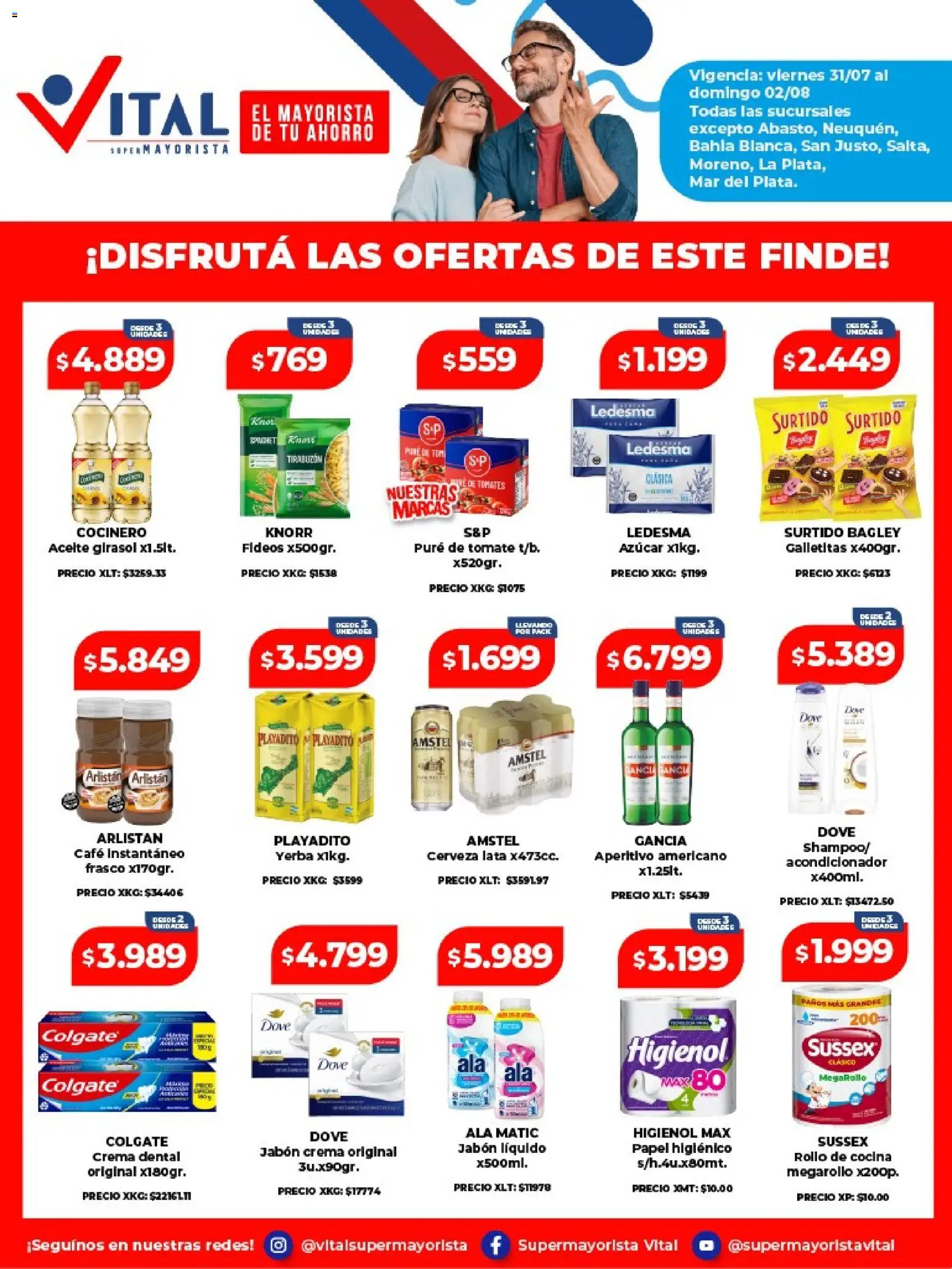Vital - Ofertas fin │ válido desde el 31/07/2026 | Página: 1