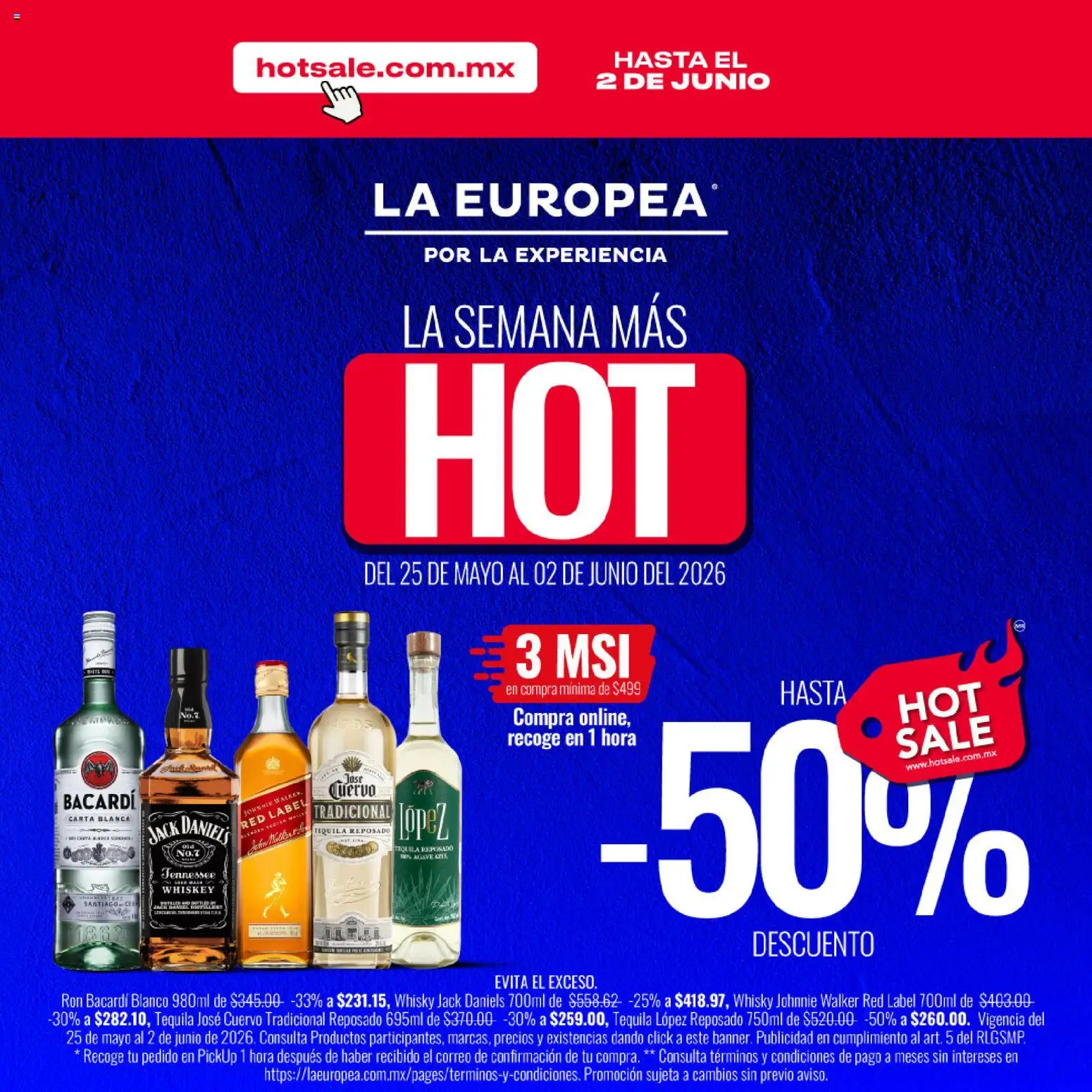 Folleto La Europea Hot Sale 2026 — page 0
