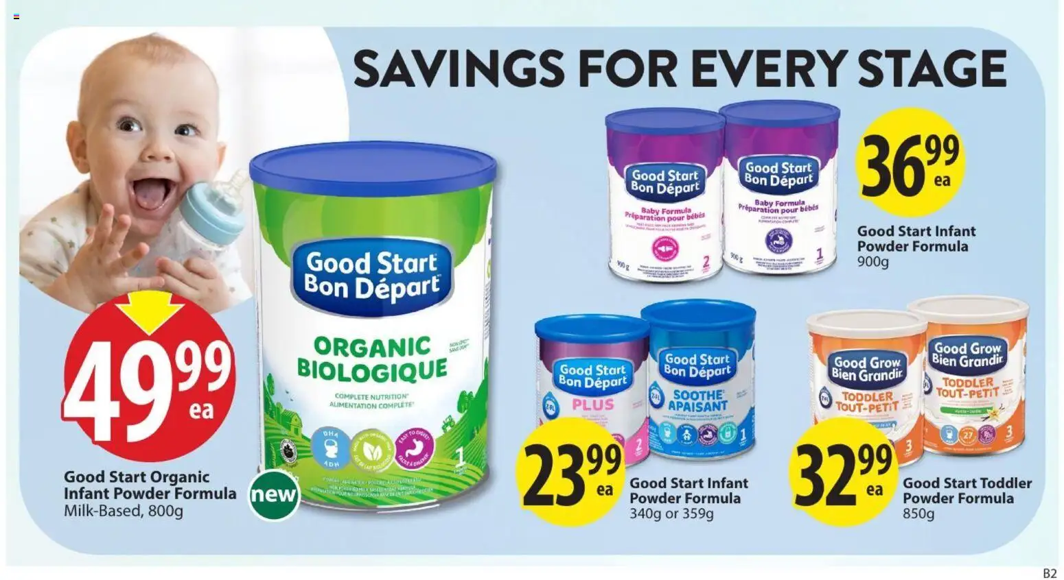 Save on foods flyer valid from Jul 9, 2026 | Page: 28 | Products: Powder