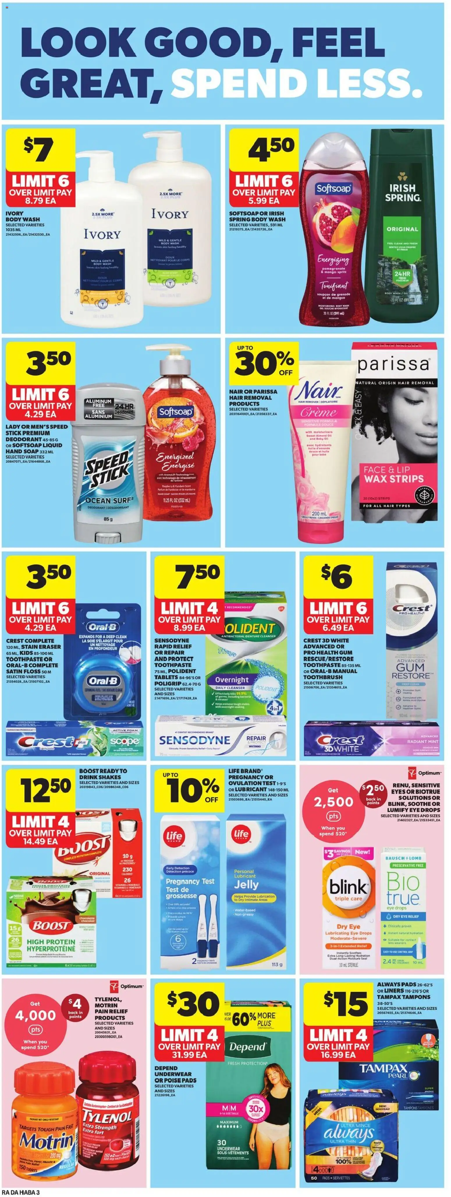 Atlantic Superstore flyer valid from 21.05.2026 | Page: 26 | Products: Soap, Body wash, Deodorant, Toothpaste