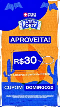 Pague Menos - Catálogo atual - Pré-Visualização do folheto da loja Pague Menos, válido de 08.06.2026