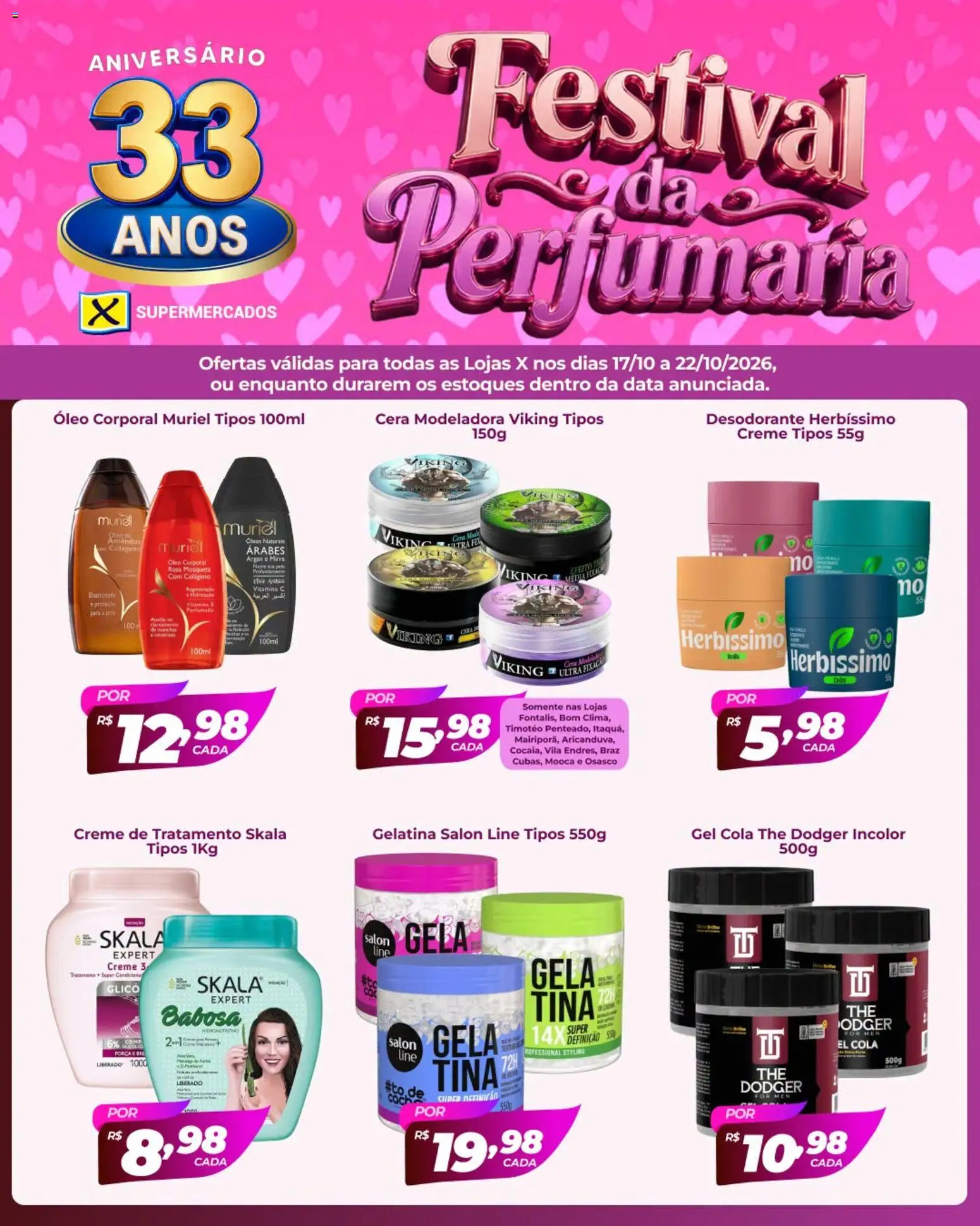 X Supermercados Folheto - válido de 17/10/2026 | Página: 2