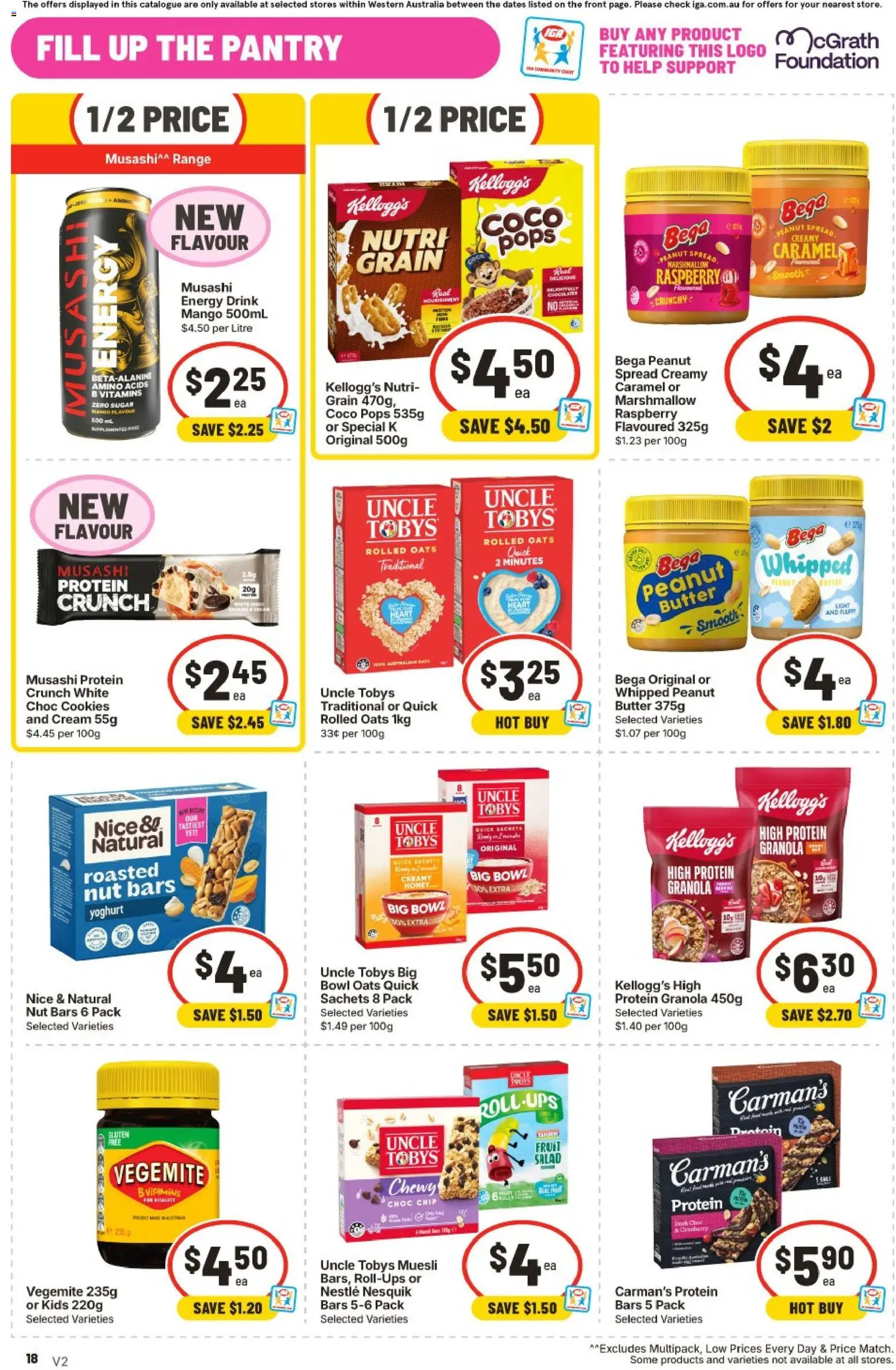 IGA catalogue - valid from 16/09/2026 | Page: 19 | Products: Butter, Yoghurt, Raspberry, Muesli
