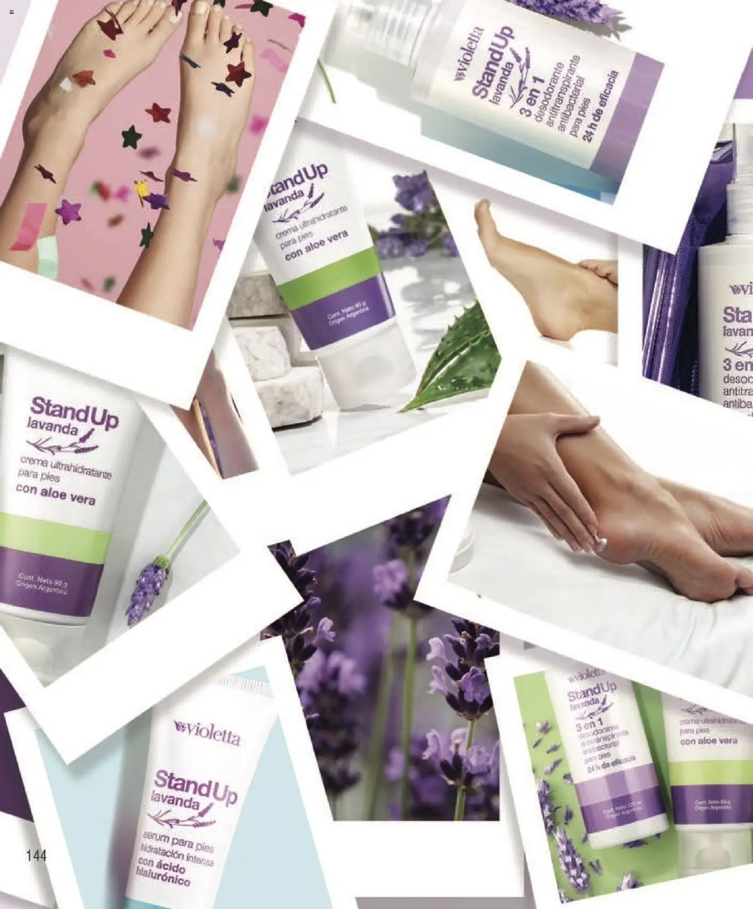 Violetta - Violetta Cosméticos │ válido desde el 30/03/2026 | Página: 144 | Productos: Serum, Desodorante, Antitranspirante, Aloe Vera