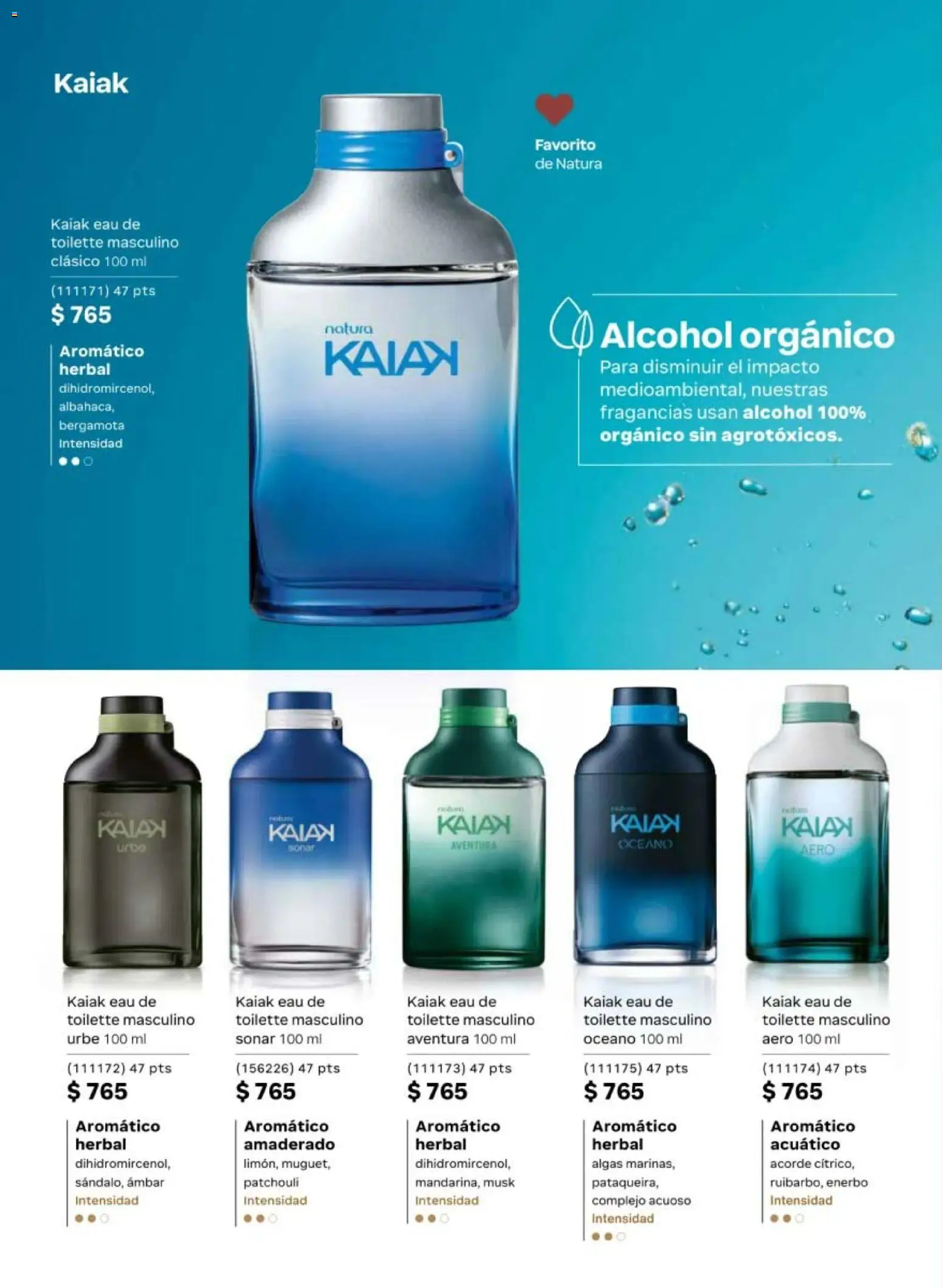 Nuevas ofertas de Natura válidas en toda la República Mexicana desde el 02.04.2026. ¡Encuentra las mejores ofertas en Natura campaña 6 2026! | Página: 62 | Productos: Eau de toilette