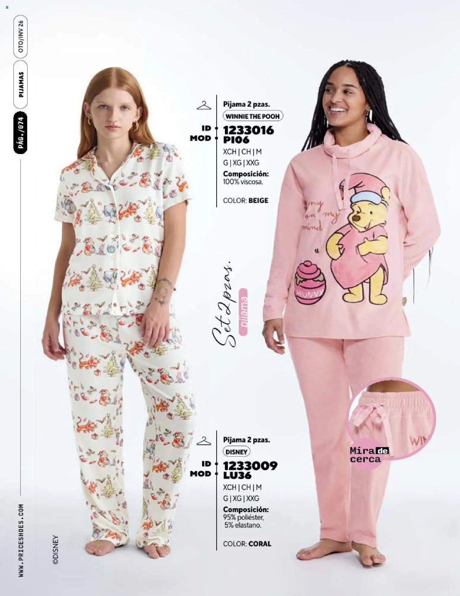 Nuevas ofertas de Price Shoes válidas en toda la República Mexicana desde el 07/10/2026. ¡Encuentra las mejores ofertas en Price Shoes catálogo Pijamas! | Página: 74