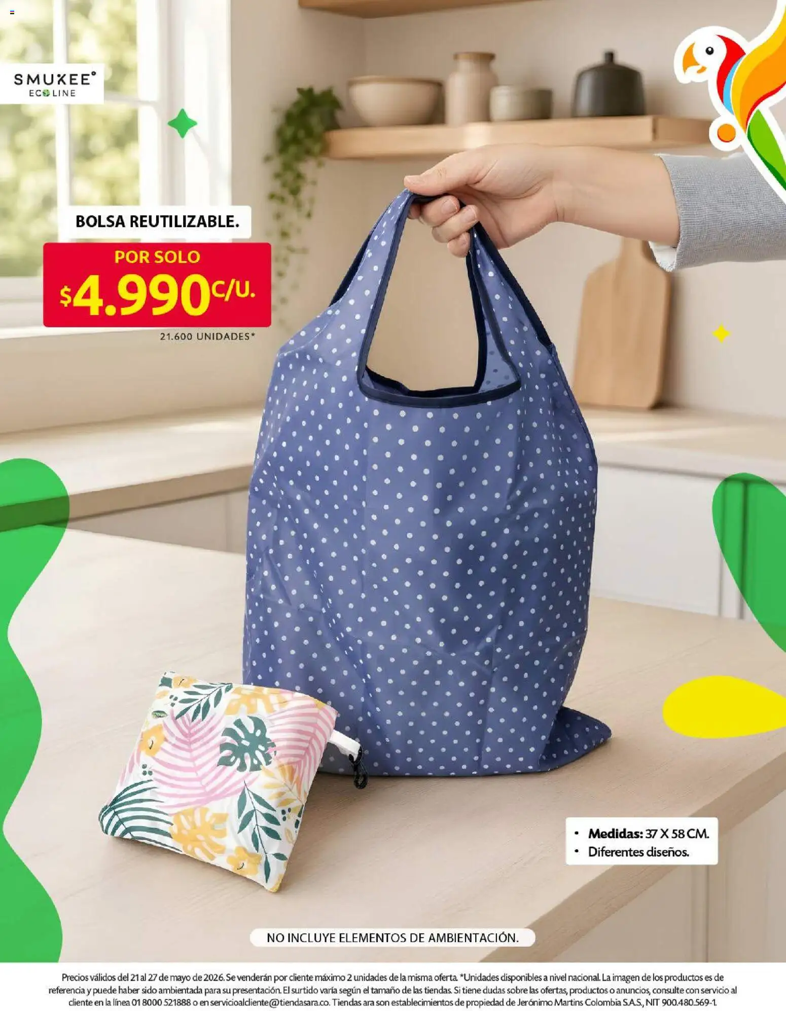 Ara revista - valida desde el 21.05.2026 | Página: 15 | Productos: Bolsa, Sobre