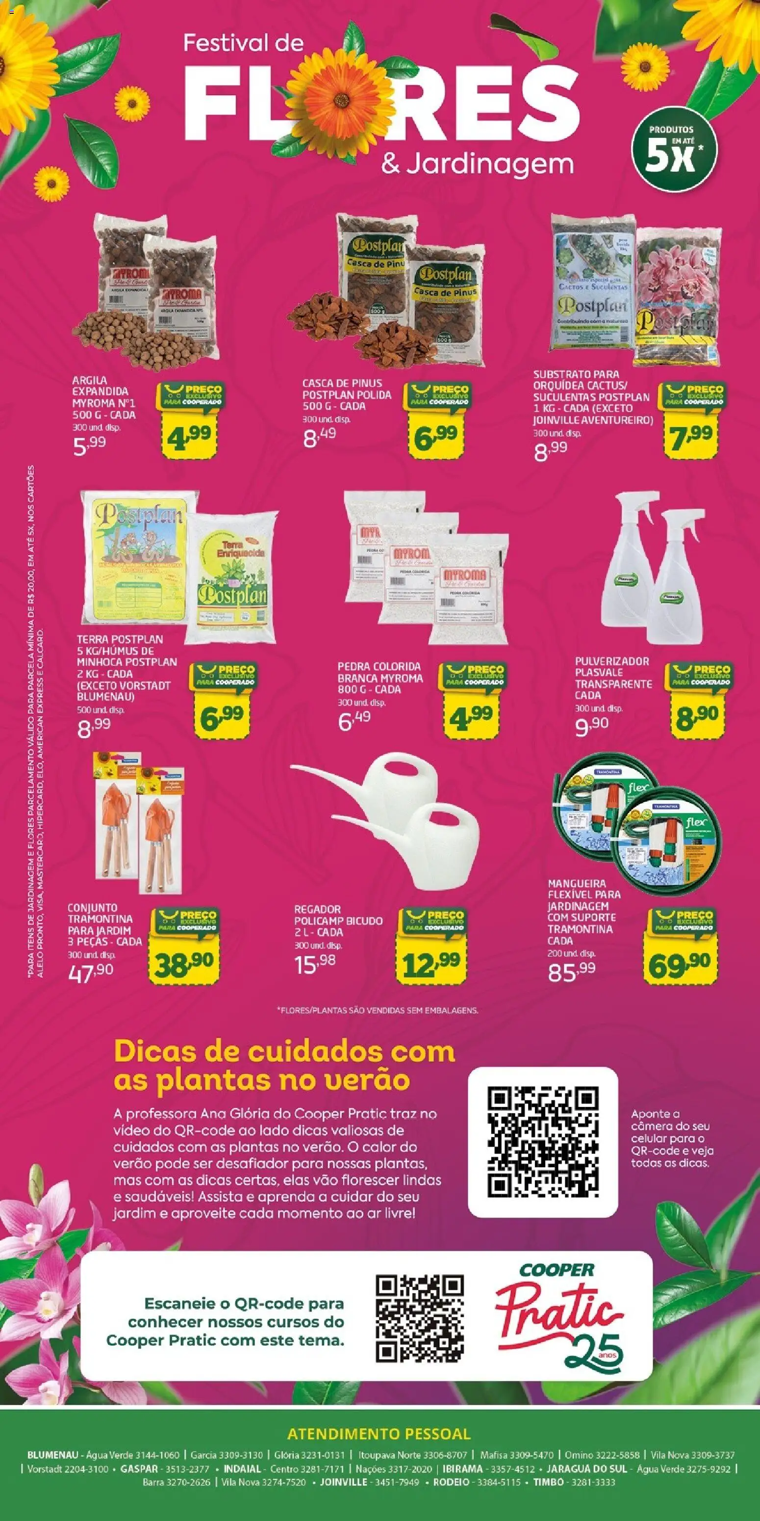 Cooper Folheto - válido de 09/09/2026 | Página: 4 | Produtos: Orquídea, Pulverizador, Flores, Vídeo