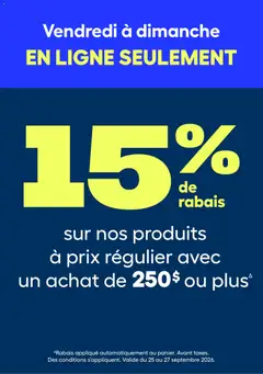 Preview of Rona circulaire from shop Rona valid from Sep 17, 2026