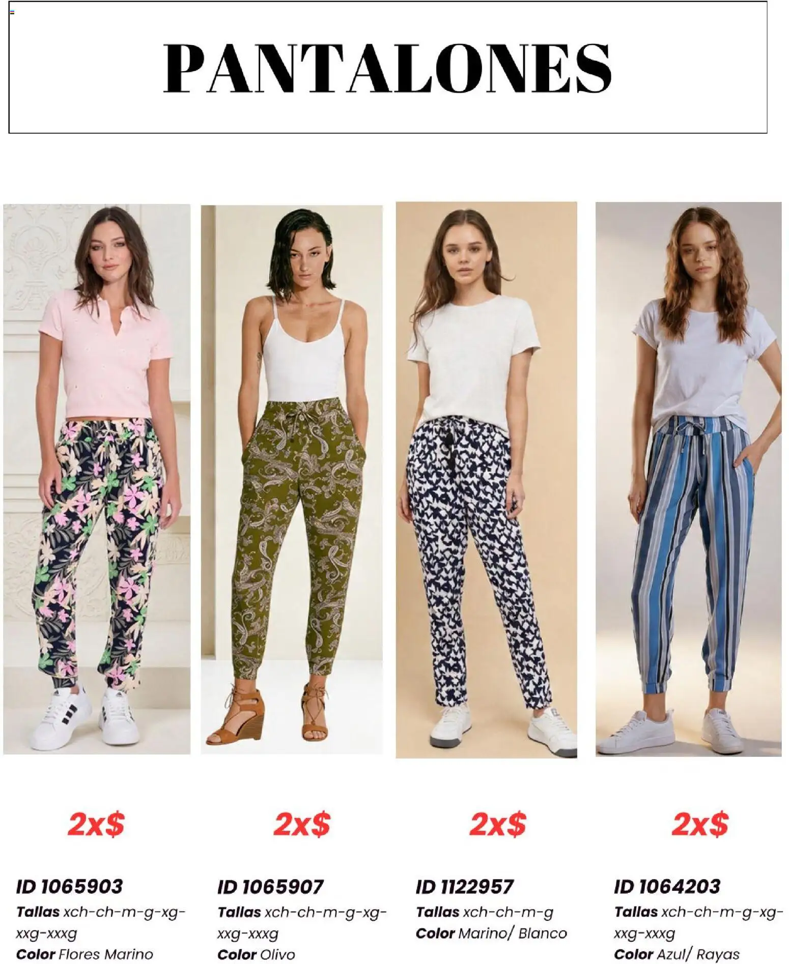Nuevas ofertas de Price Shoes válidas en toda la República Mexicana desde el 22.04.2026. ¡Encuentra las mejores ofertas en Price Shoes catálogo Especial Mamá! | Página: 34 | Productos: Pantalones