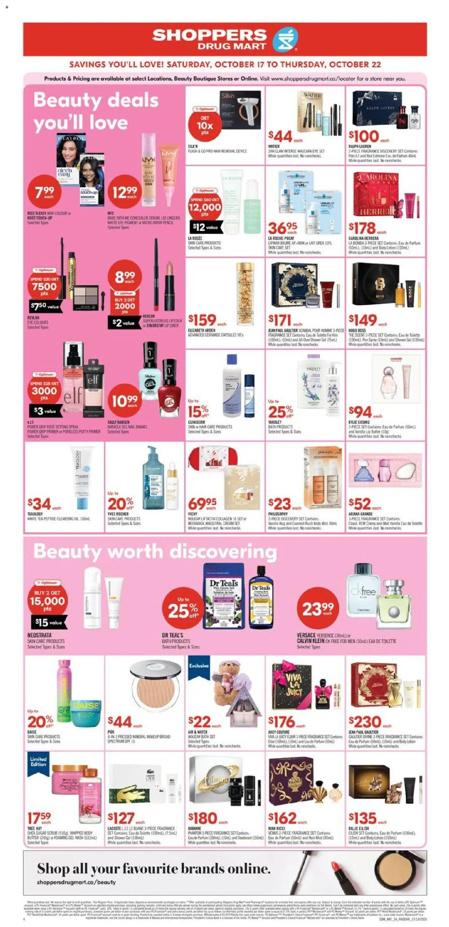 Shoppers flyer valid from Oct 17, 2026 | Page: 13