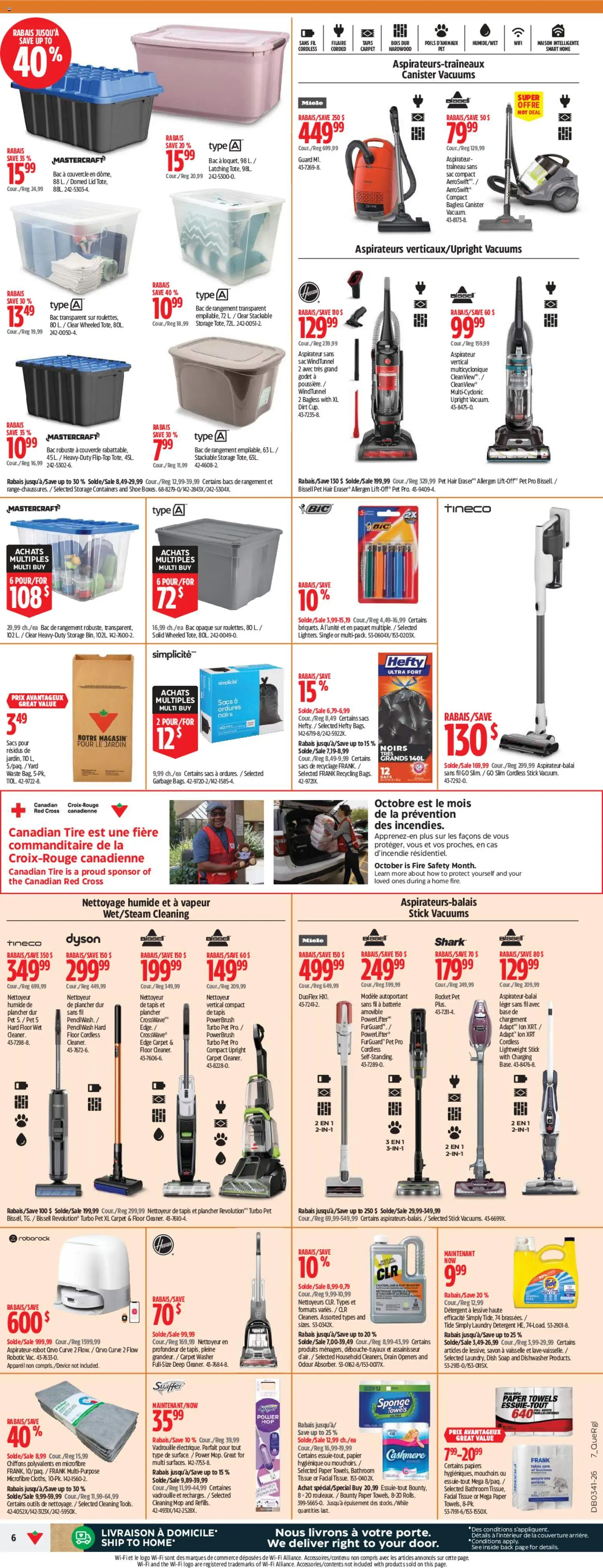 Canadian Tire flyer valid from Oct 8, 2026 | Page: 6