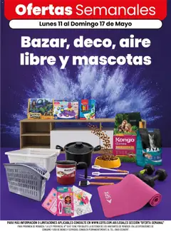Vista previa Coto - Ofertas Bazar, deco, aire libre y mascotas válido desde el 11.05.2026