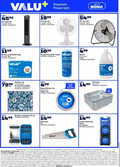 Preview of Rona weekly flyer from shop Rona valid from Jul 2, 2026 | Page: 6 | Products: Grill, Fan