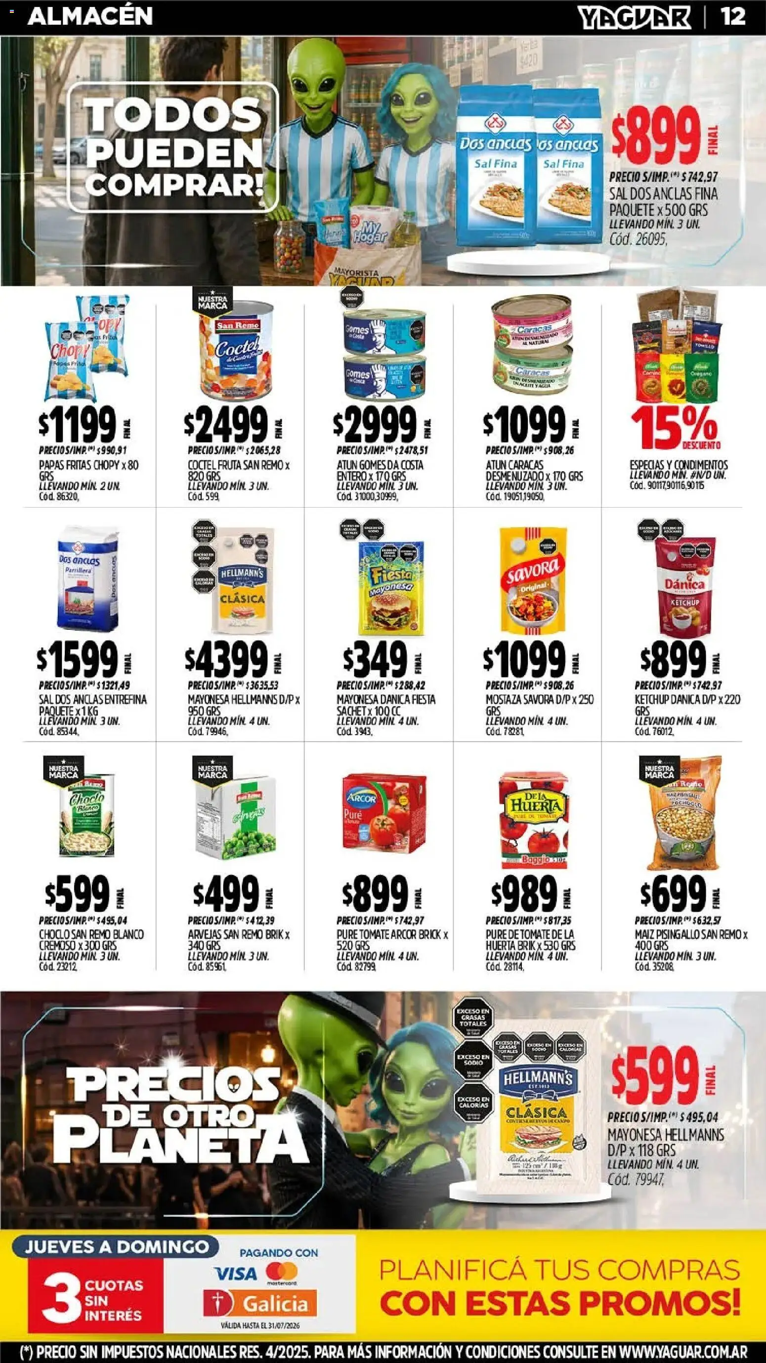 Yaguar - Oferta Semanal Santa Fé │ válido desde el 13/07/2026 | Página: 13