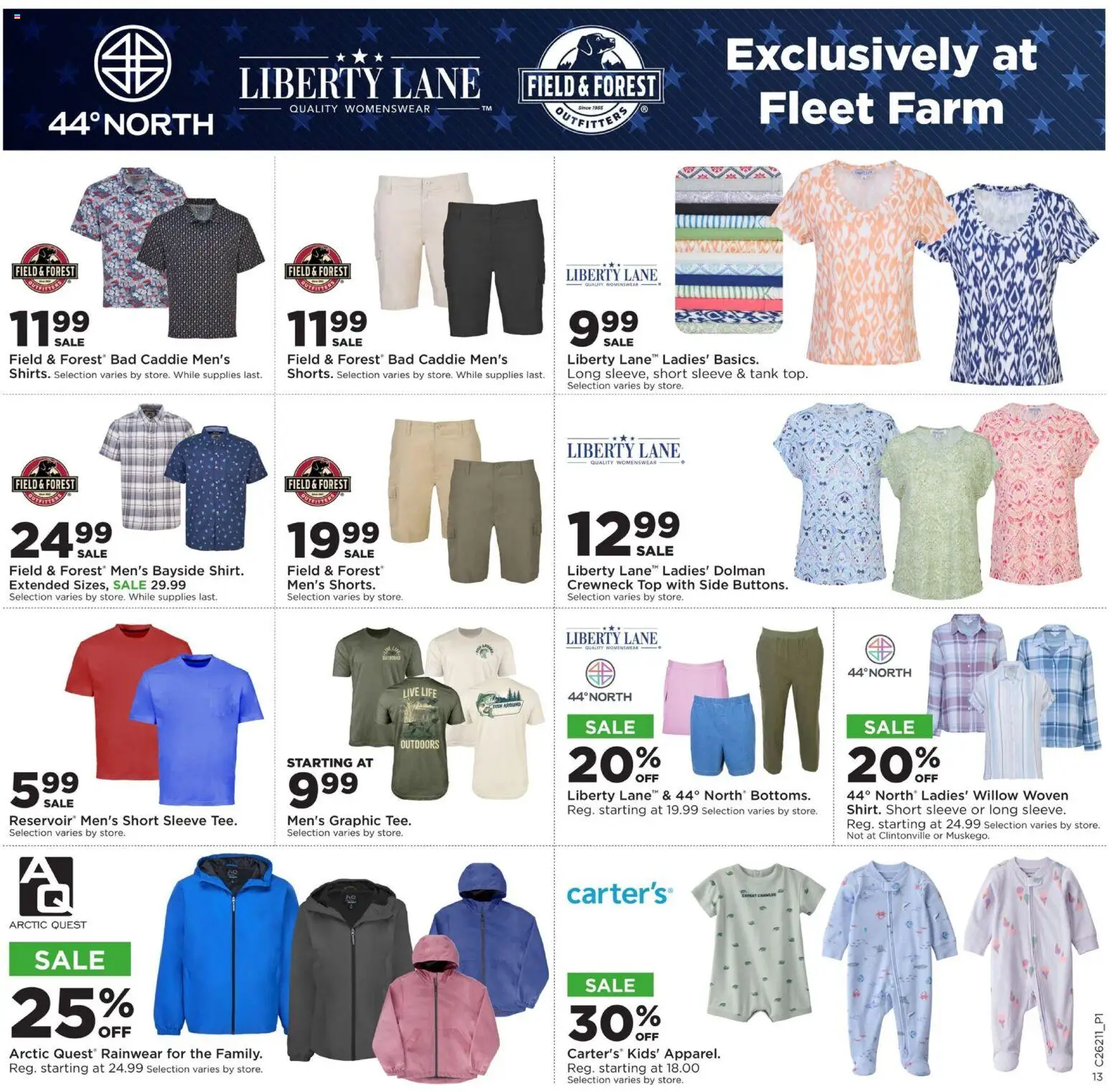 Mills Fleet Farm Weekly Ad - valid from 18.05.2026 | Page: 16 | Products: Rainwear