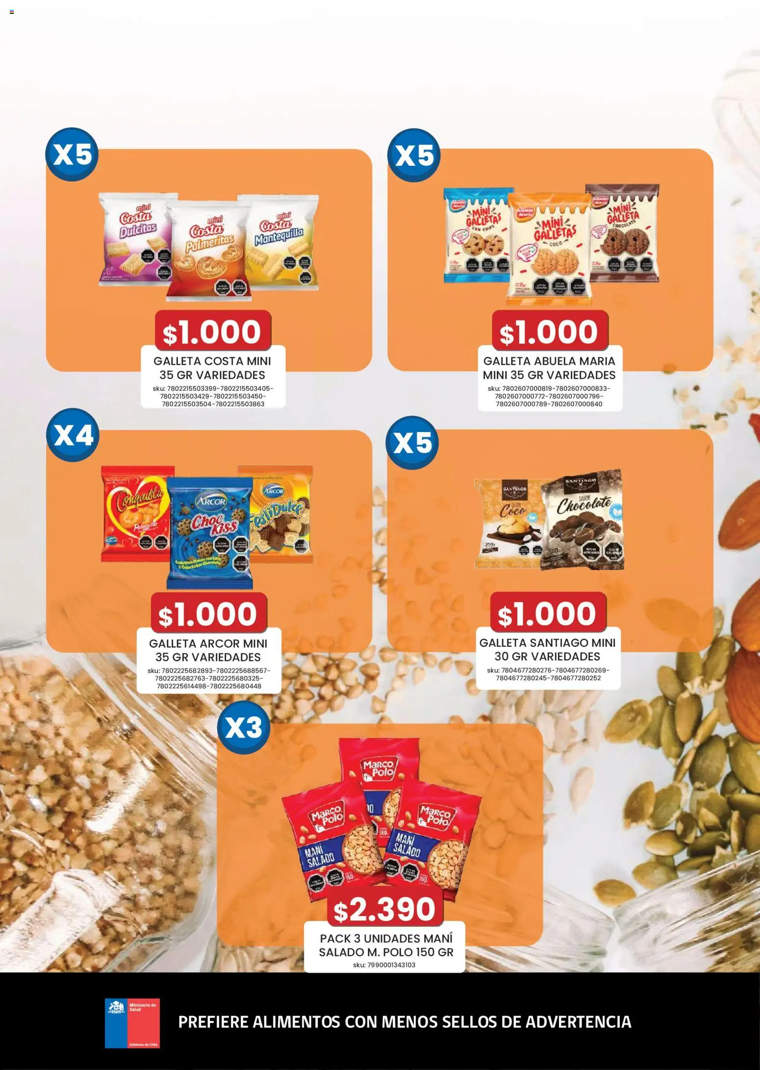 Cugat ofertas  │ válido desde el 01.04.2026 | Página: 6 | Productos: Mani, Chocolate, Galletas