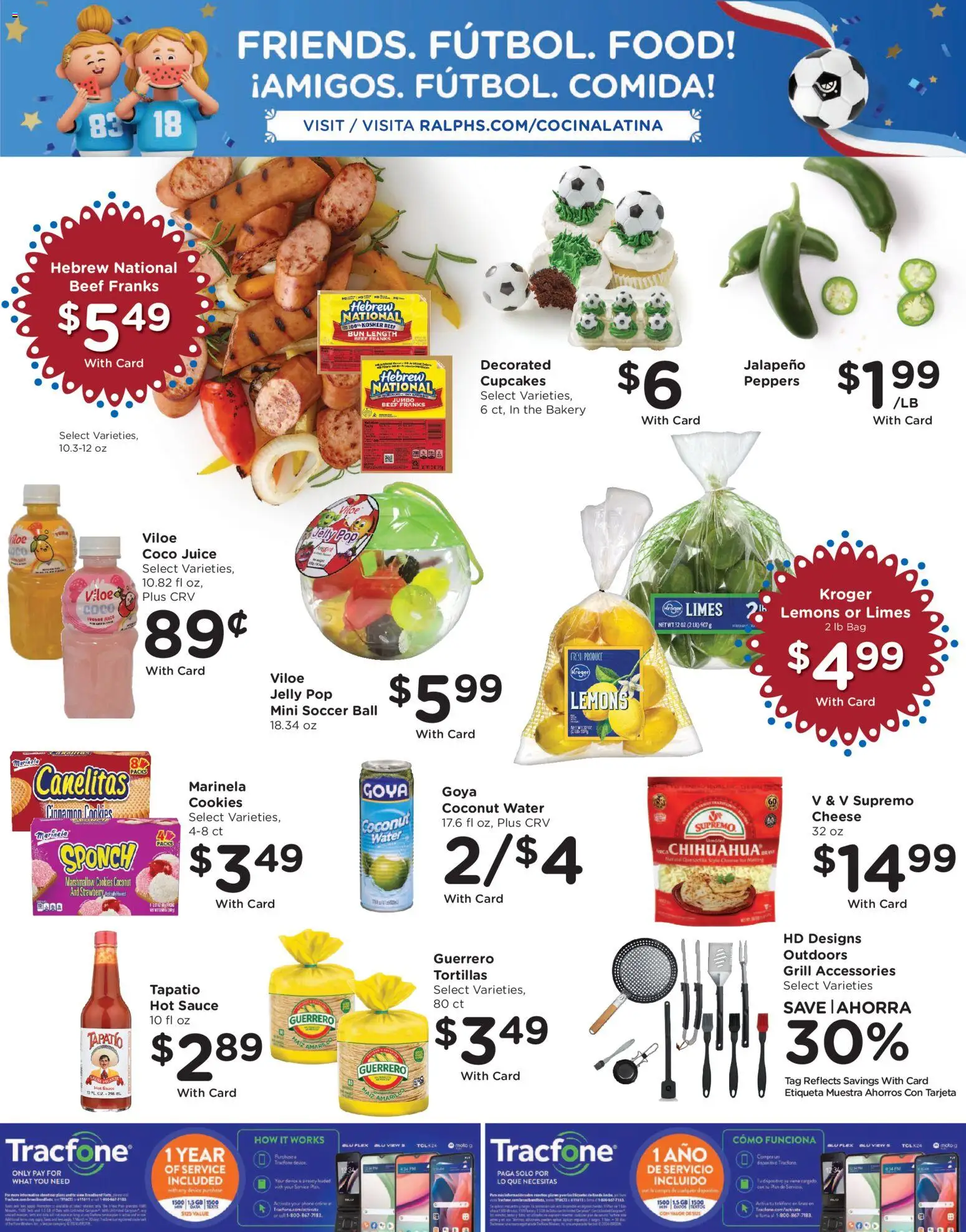 Ralphs Weekly Ad - valid from 07/15/2026 | Page: 15 | Products: Cookies, Sauce, Phone, Grill