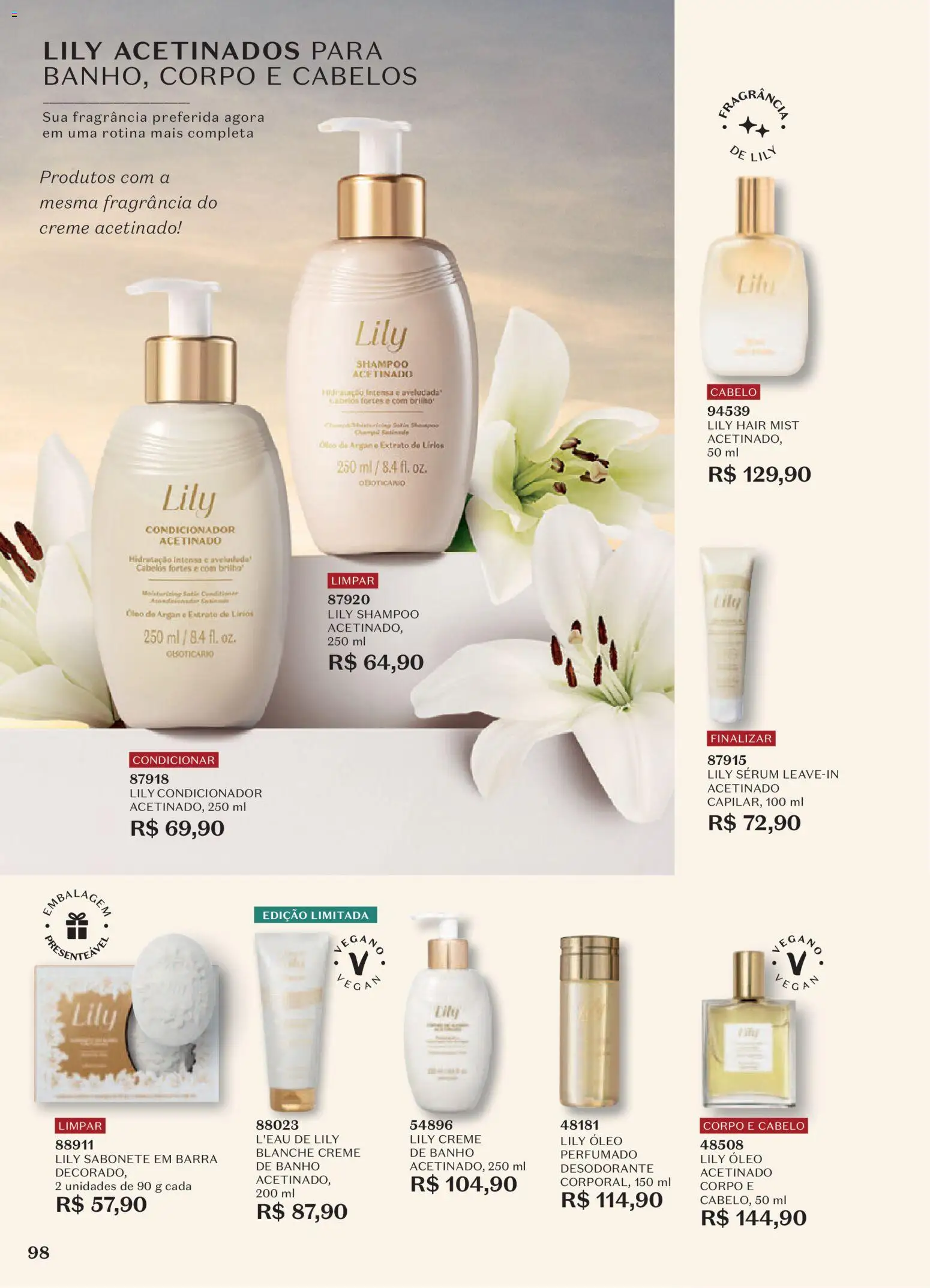O Boticário Folheto - válido de 29/06/2026 | Página: 102 | Produtos: Shampoo, Condicionador, Óleo, Sabonete