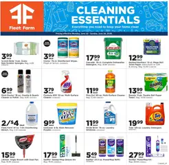 Preview of Mills Fleet Farm weekly ads valid from 22.06.2026