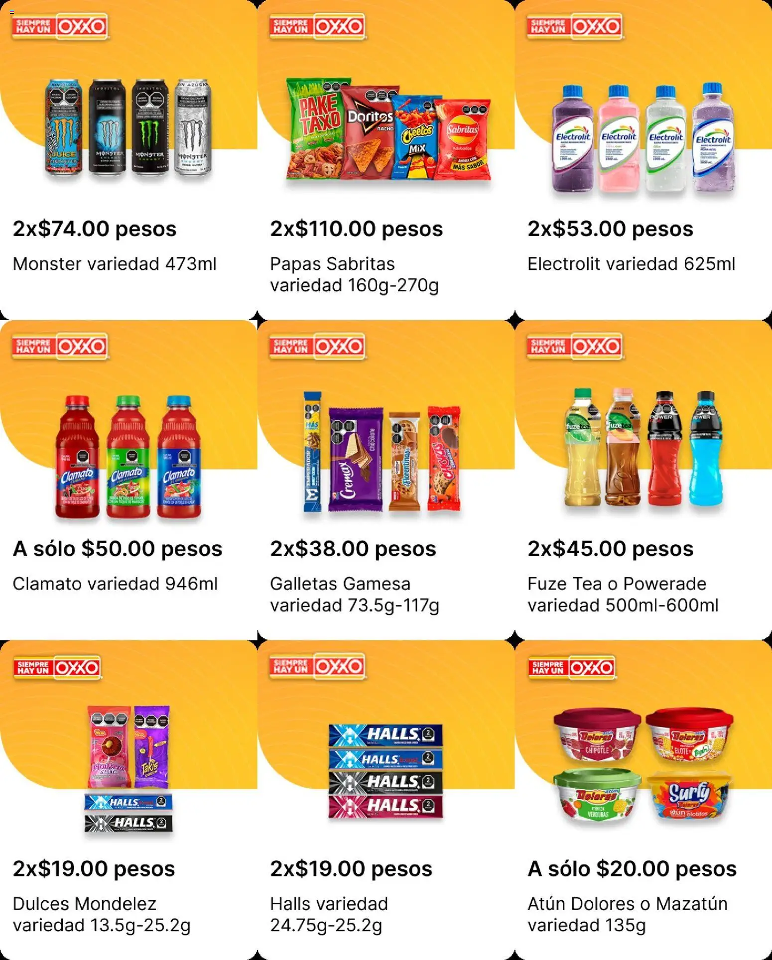 Catálogo OXXO - Página 4 - Ofertas válidas hasta el 31 de octubre de 2026