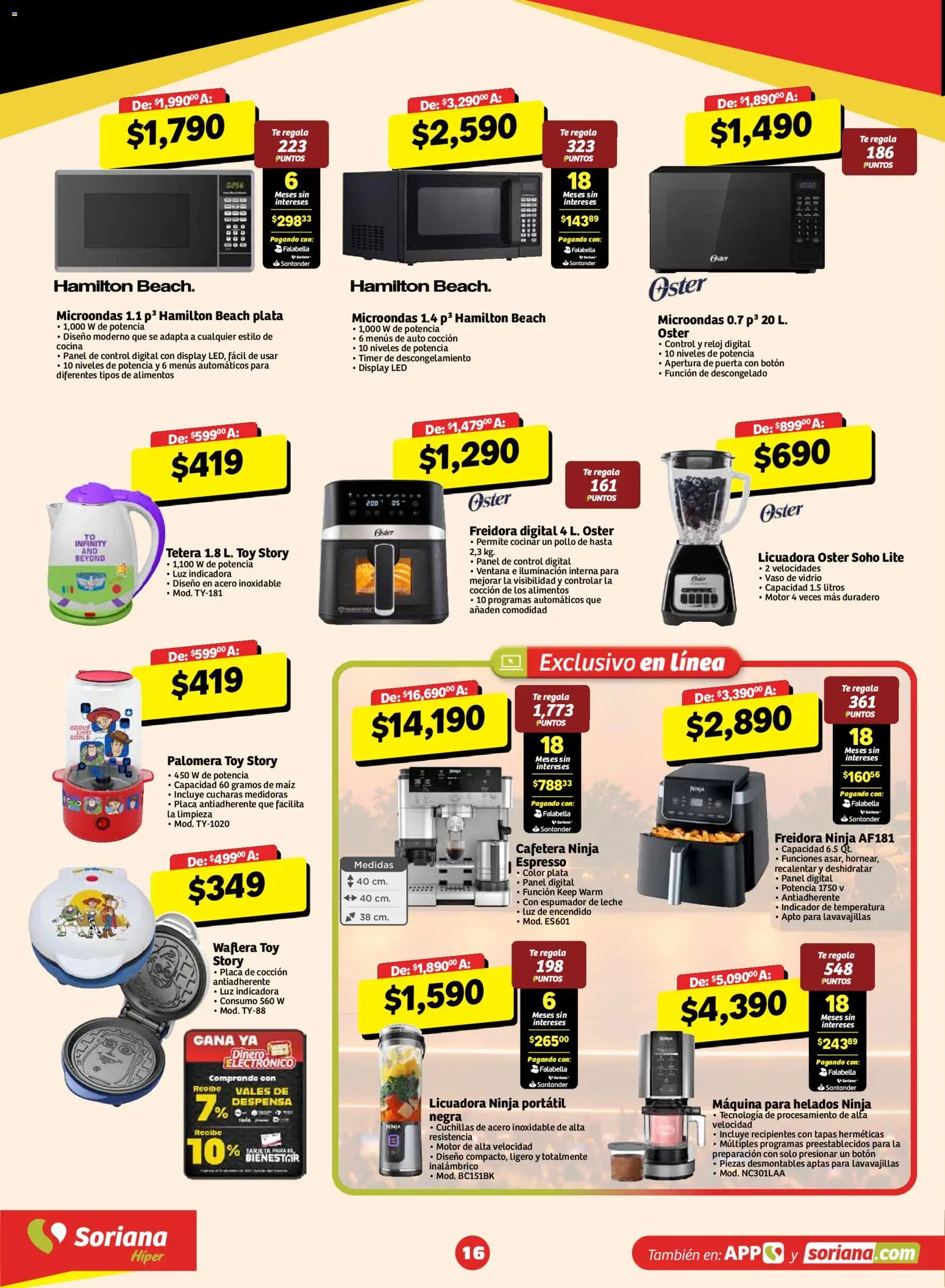 Nuevas ofertas de Soriana válidas en toda la República Mexicana desde el 30/10/2026. ¡Encuentra las mejores ofertas en Soriana Buen Fest! | Página: 16