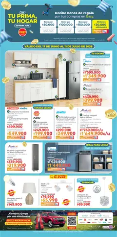 Easy catálogo prima -  Vista previa de la revista de la tienda Easy valido desde el 17/06/2026